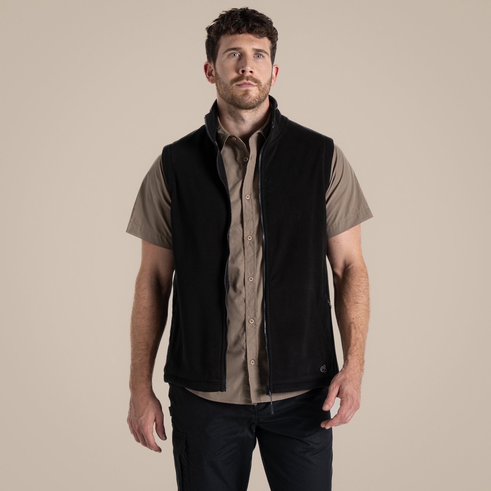 Craghoppers Expert Men's Corey Fleece Vest - Black Large