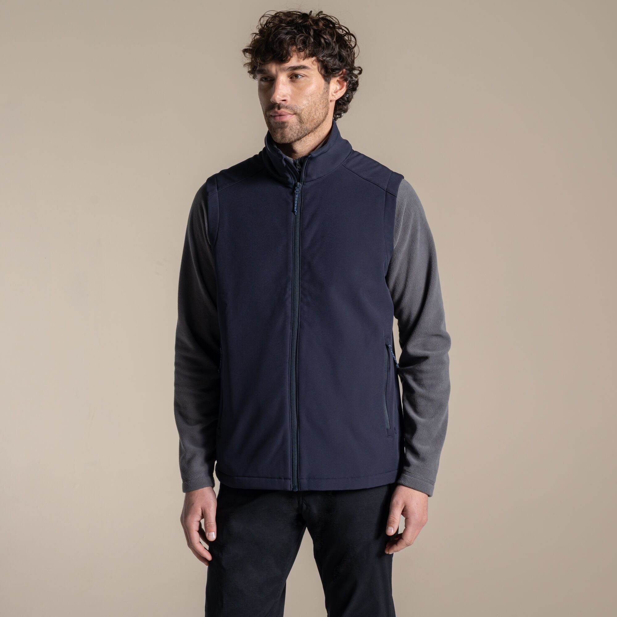 Craghoppers Men's Expert Basecamp Ii Softshell Vest - Blue Large