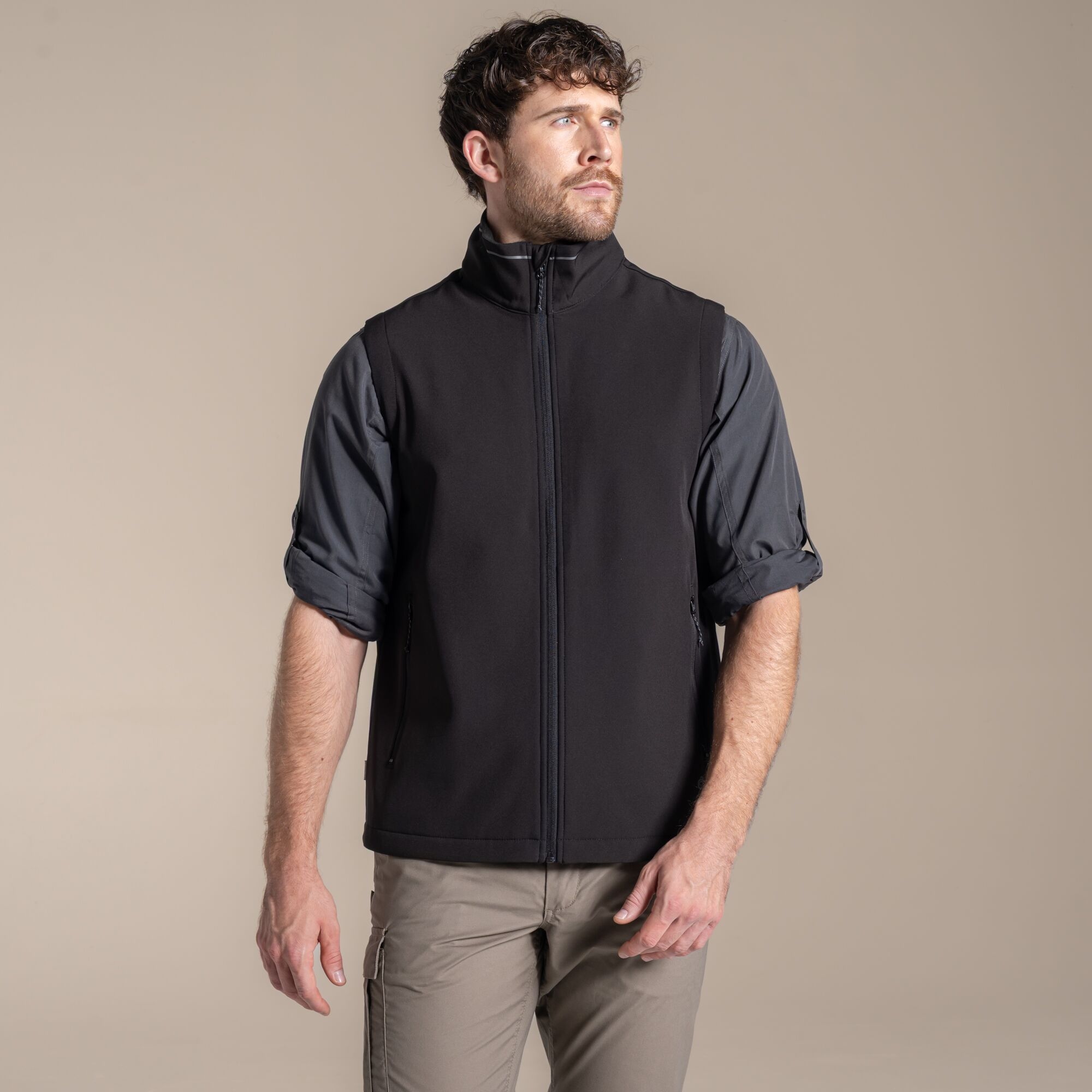 Craghoppers Expert Basecamp Ii Softshell Vest Size: Xxl Men's Black