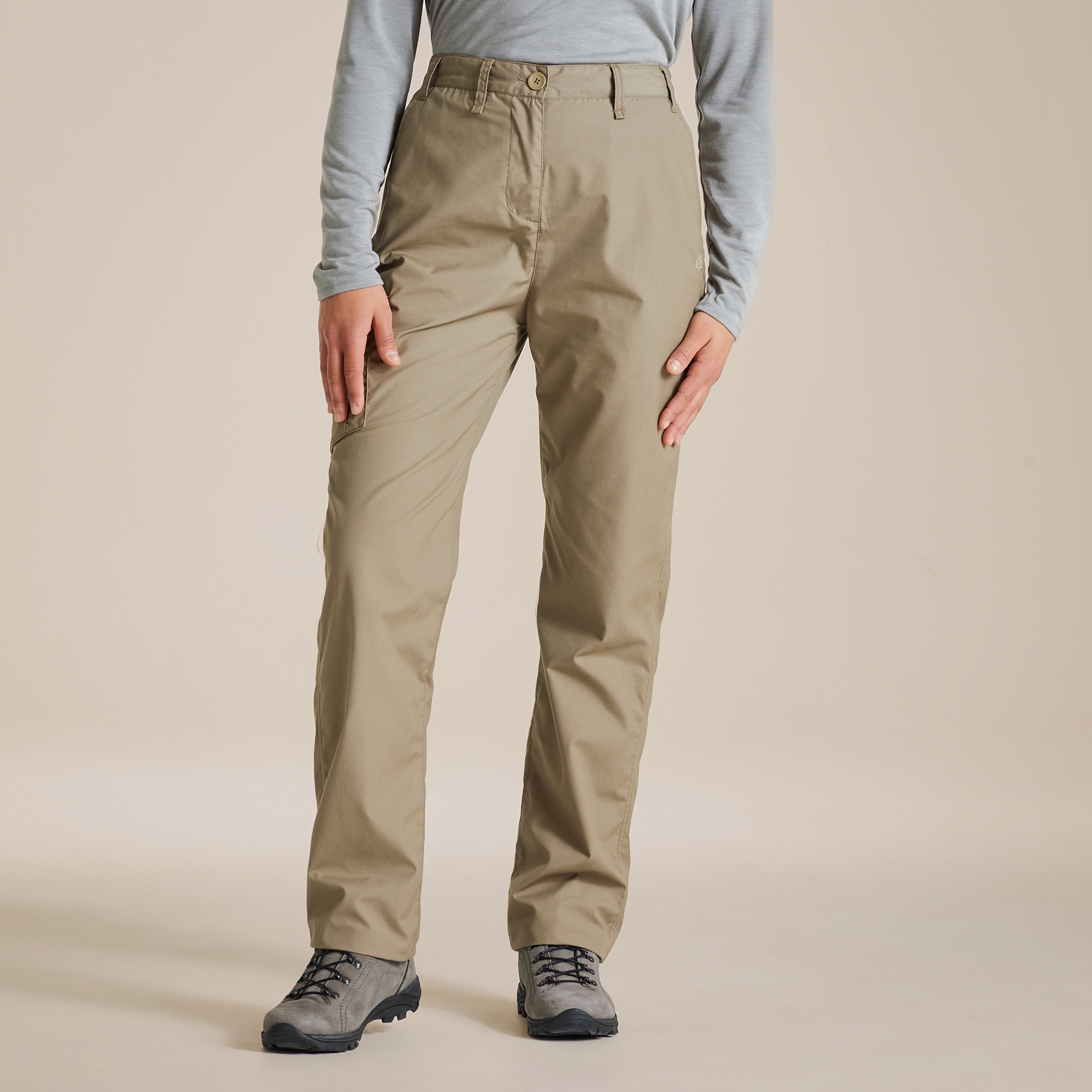 Craghoppers Expert Women's Kiwi Trousers - Beige Small