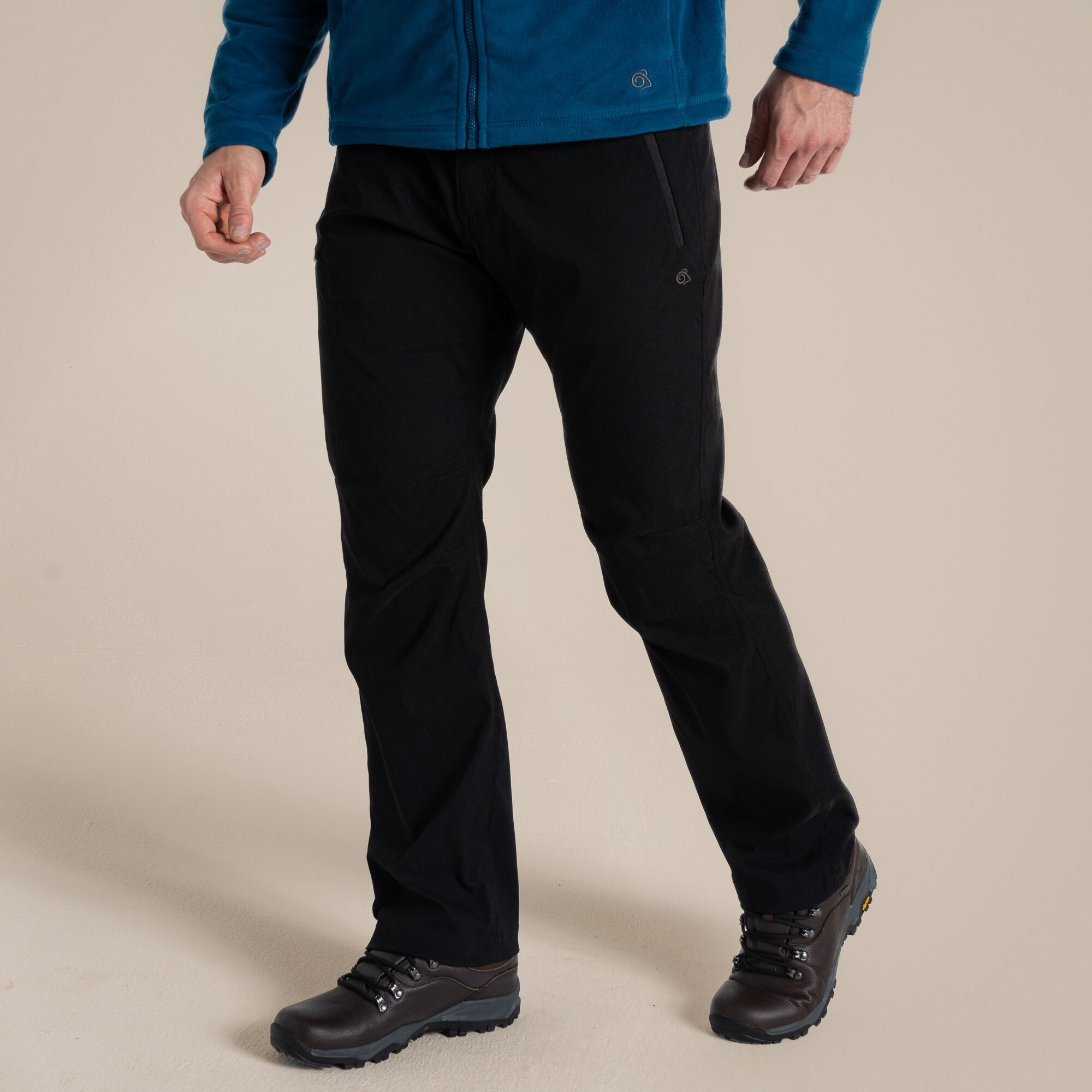 Craghoppers Expert Men's Kiwi Pro Stretch Trousers - Black Small