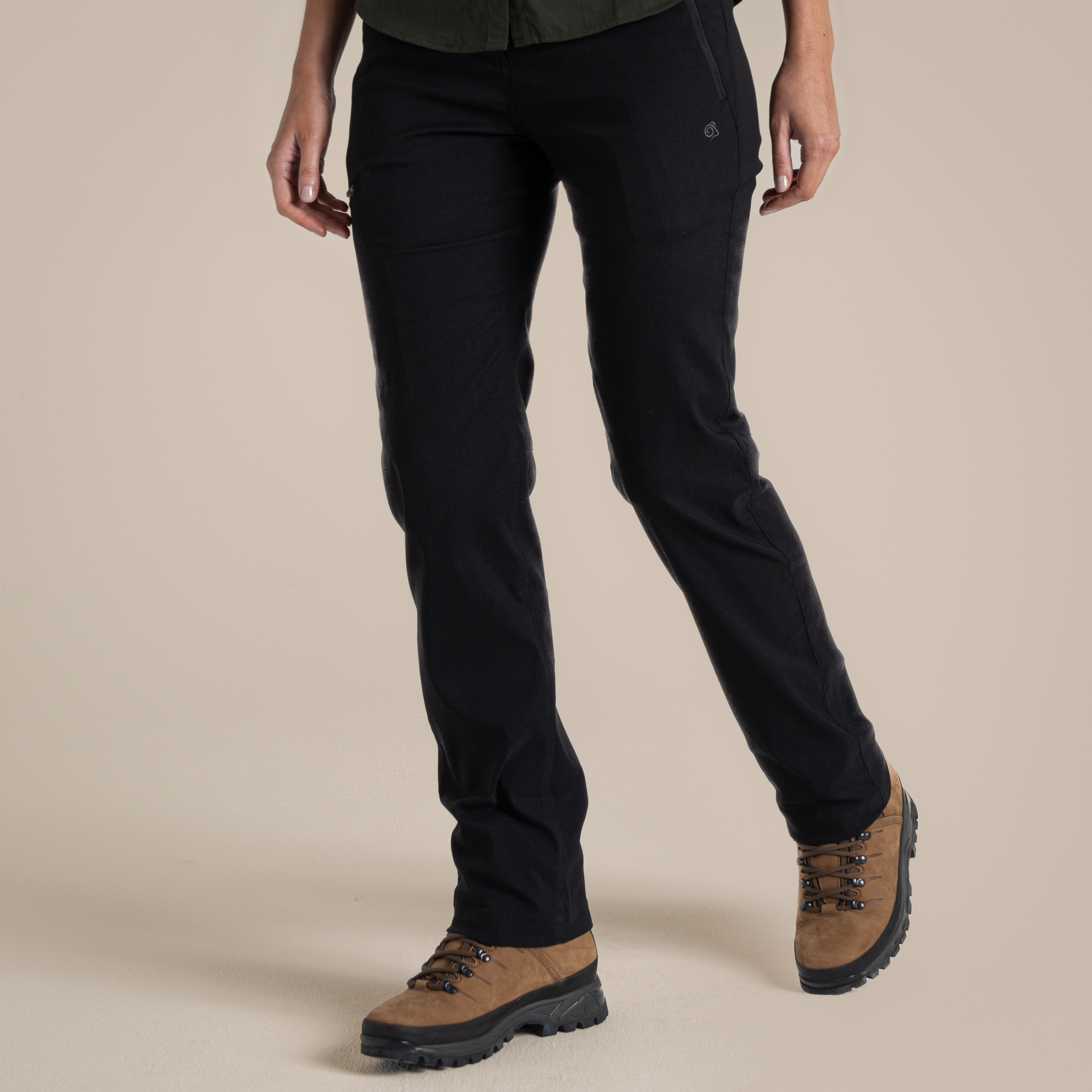 Craghoppers Expert Women's Kiwi Pro Stretch Trousers - Black Small