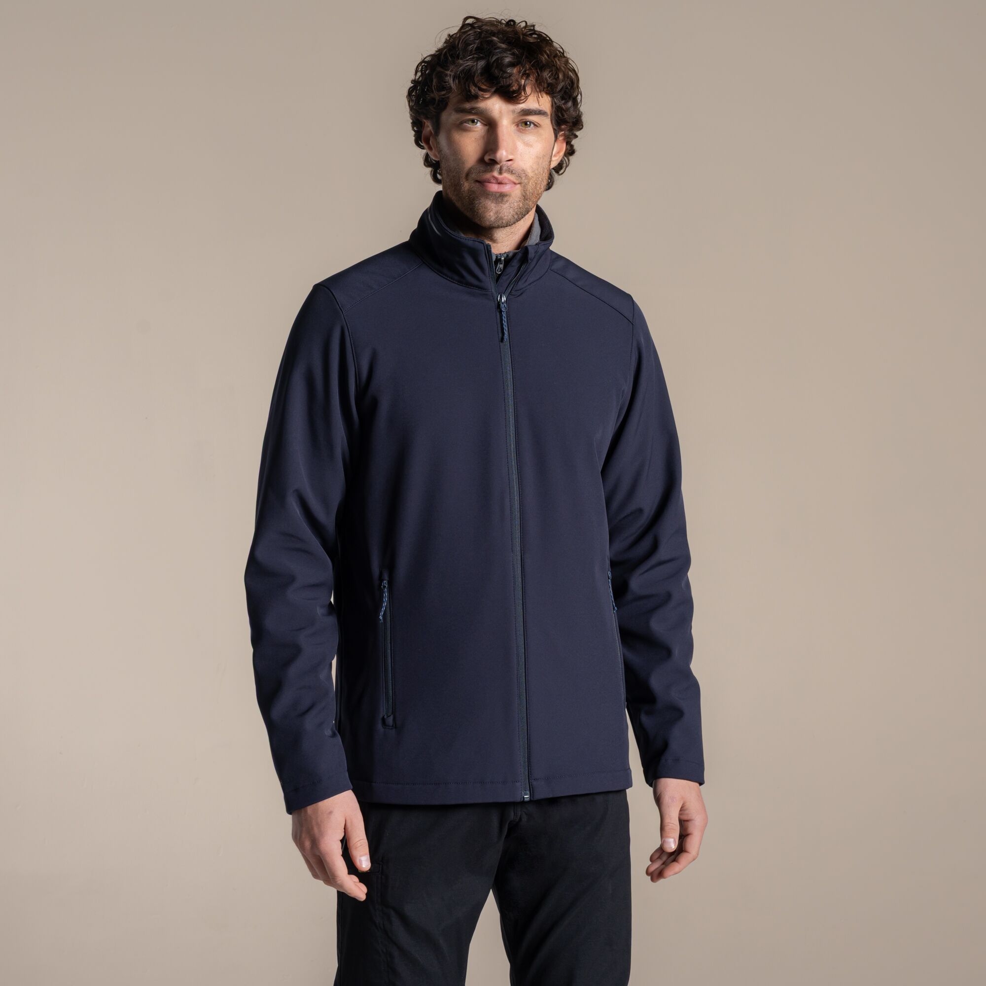 Craghoppers Men's Expert Basecamp Ii Softshell Jacket - Navy Small