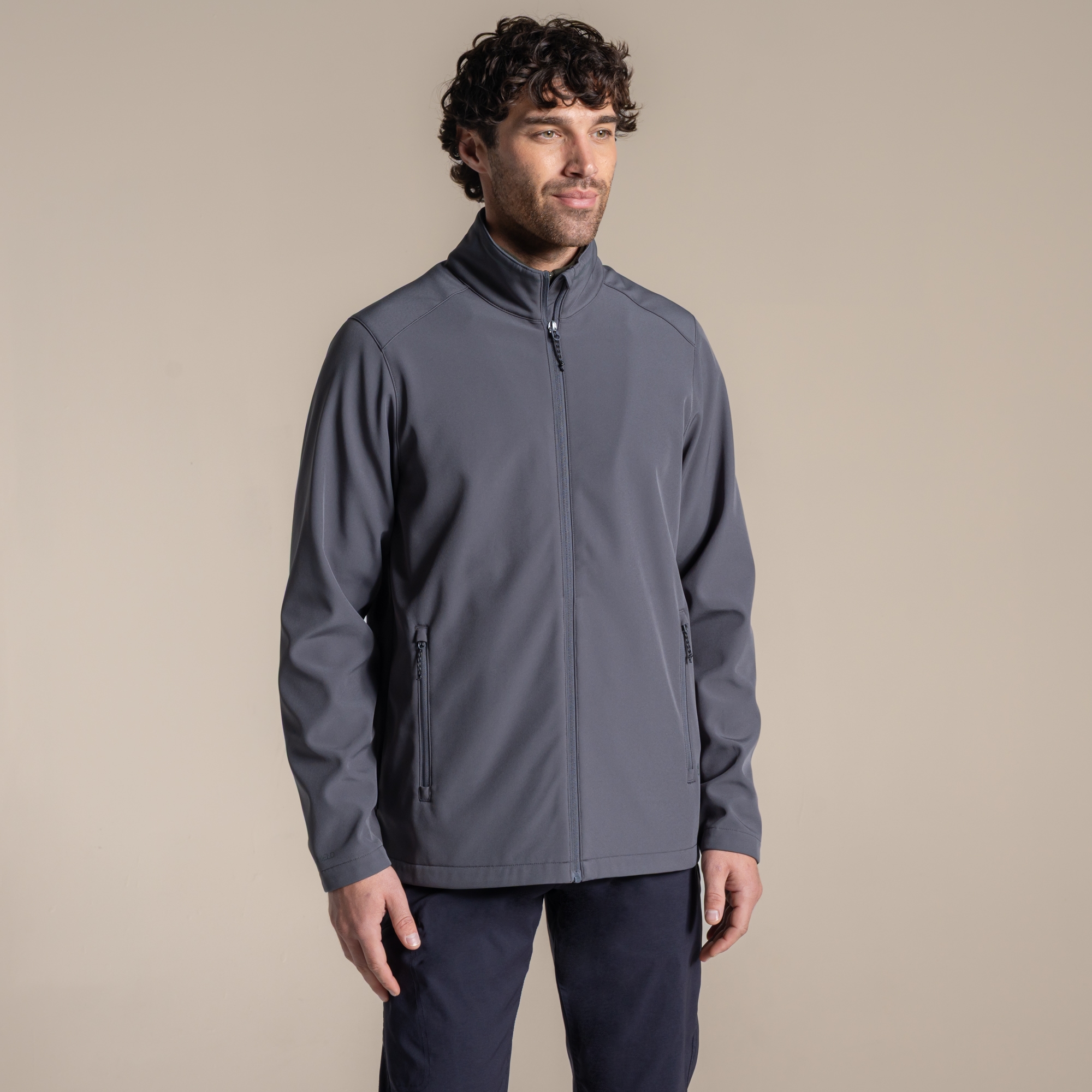 Craghoppers Men's Expert Basecamp Ii Softshell Jacket - Grey Small