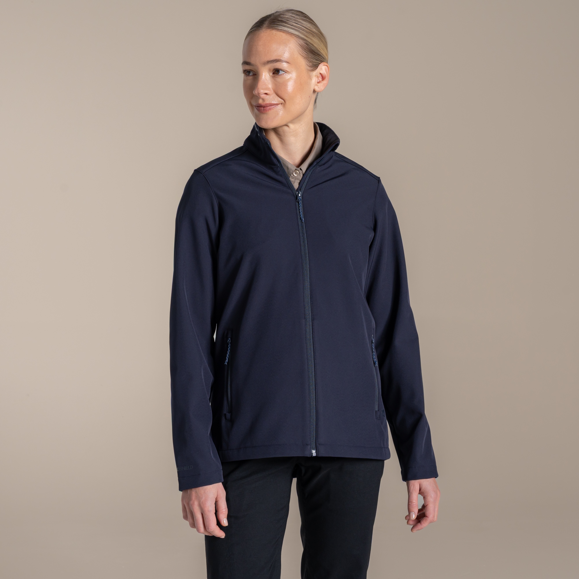 Craghoppers Expert Basecamp Ii Softshell Jacket Size: 14 Women's Navy