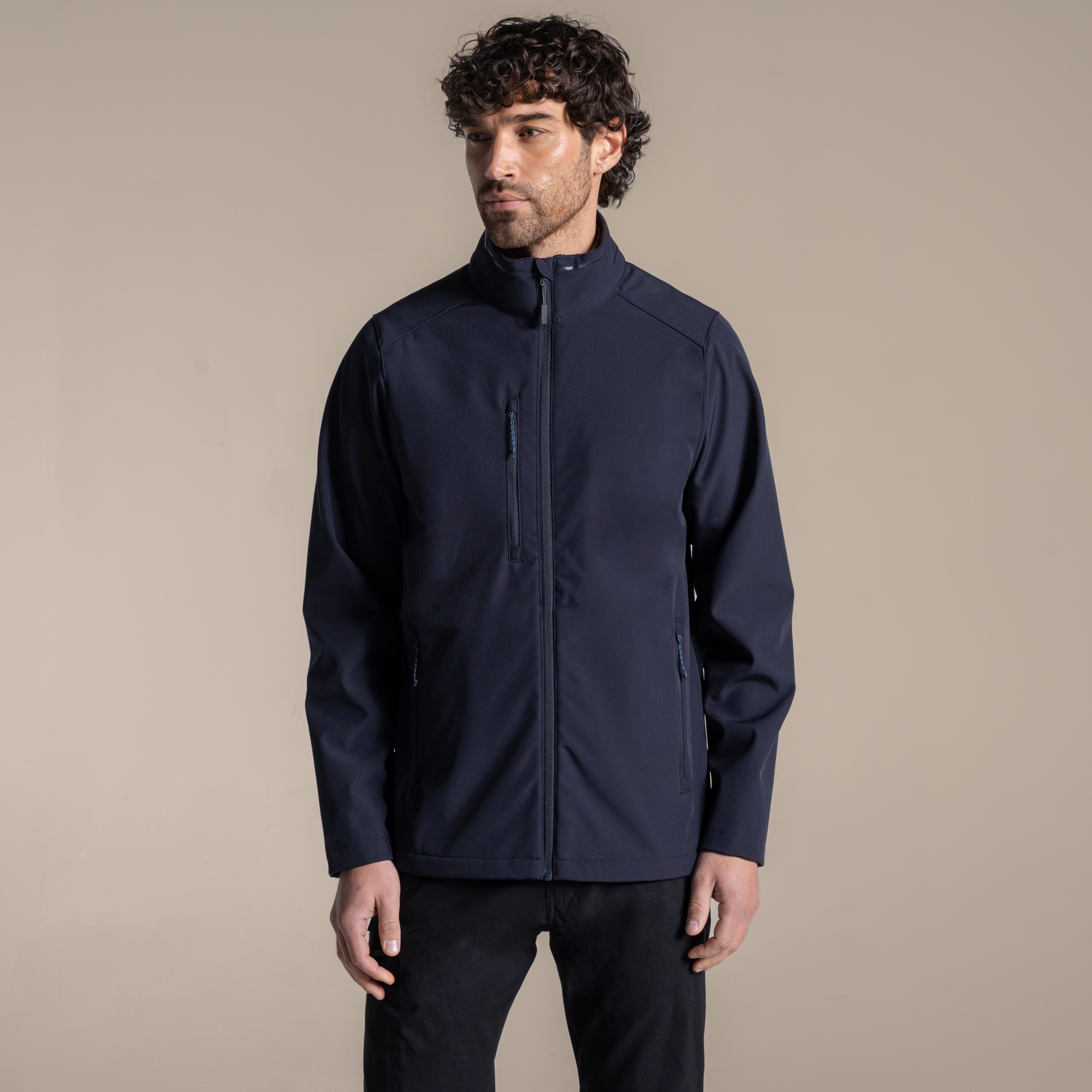 Craghoppers Waterproof Expert Kiwi 3-Layer Softshell Jacket Size: Xxl Men's Navy