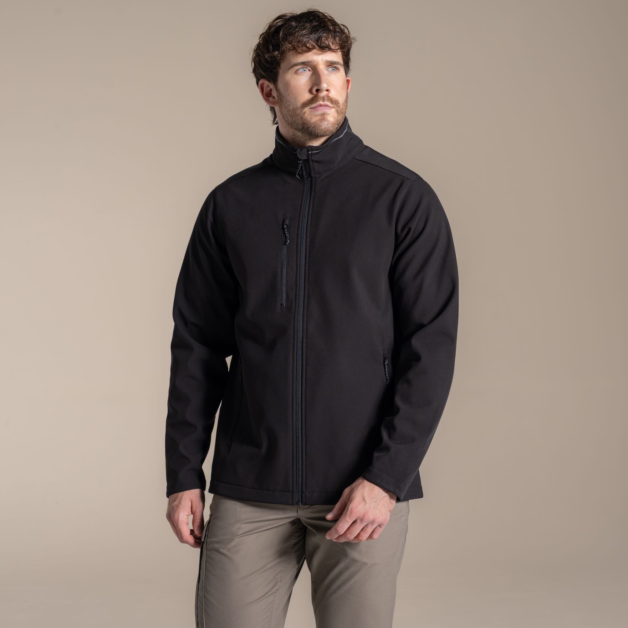 Craghoppers Waterproof Expert Kiwi 3-Layer Softshell Jacket Size: S Men's Black