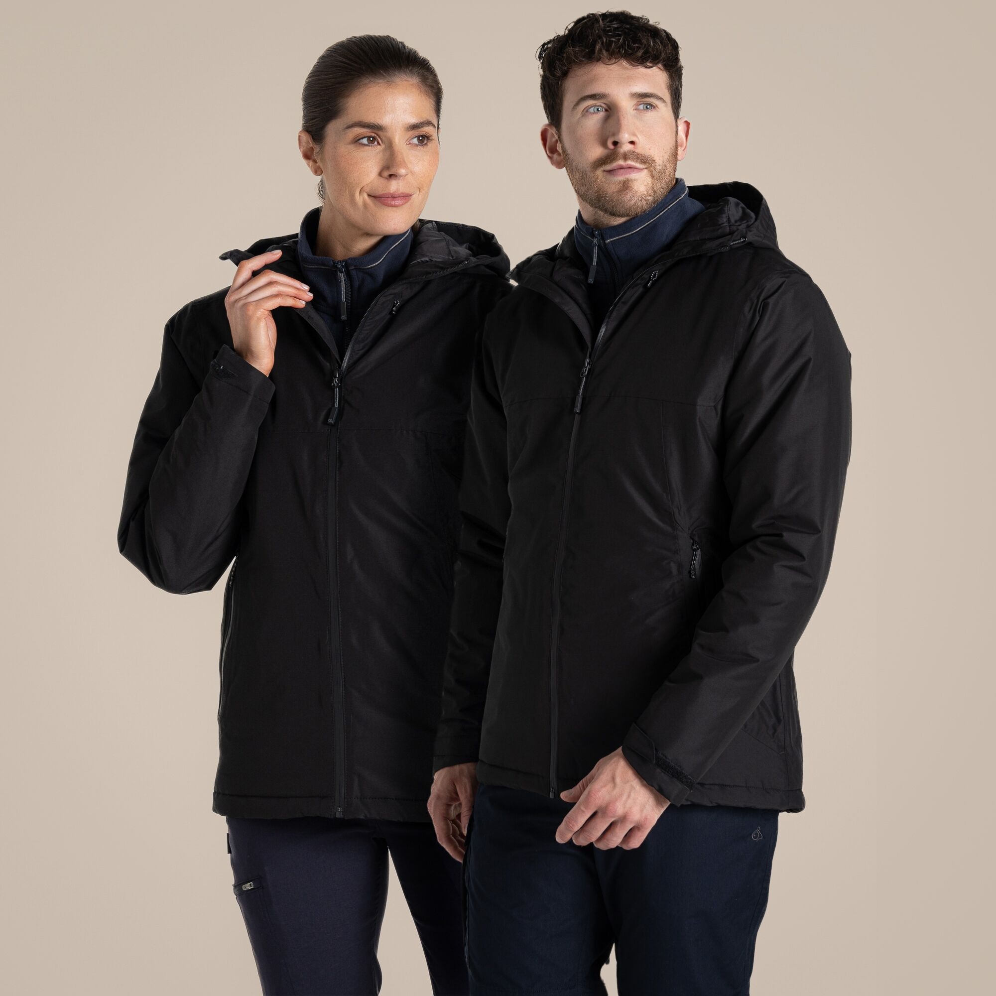 Craghoppers Expert Thermic Insulated Jacket Size: Xs Unisex Black