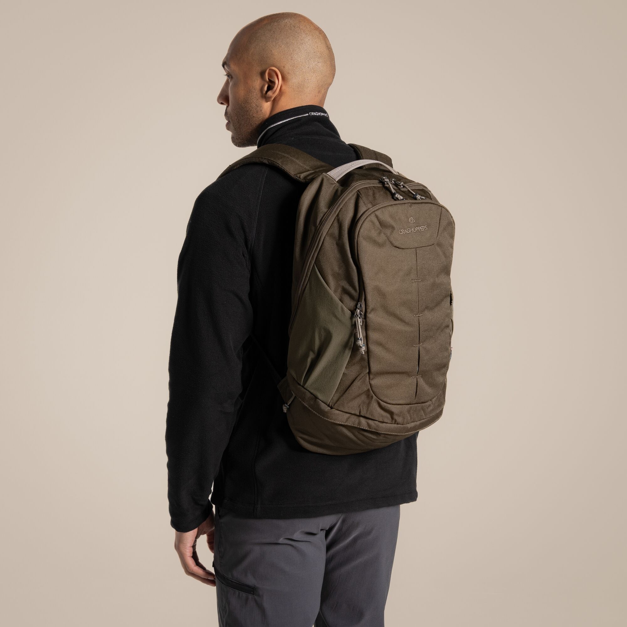 Craghoppers 25L Anti-Theft Backpack Green, Size: Single