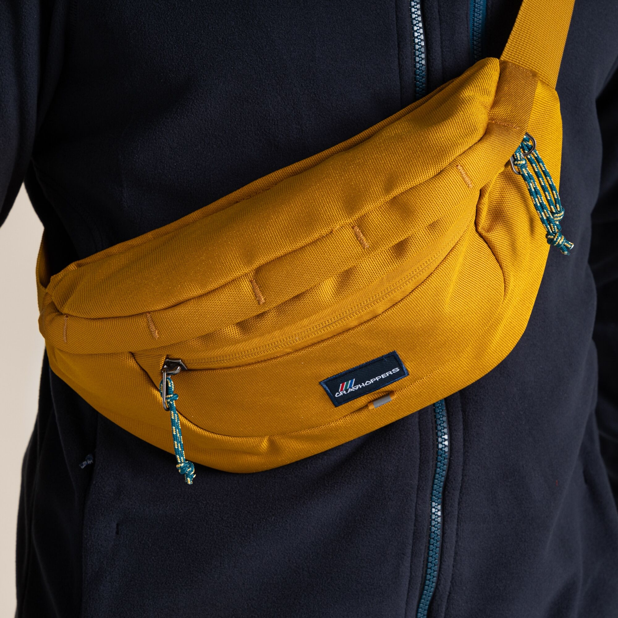 Craghoppers 1.5L Kiwi Classic Bum Bag II Dark Butterscotch, Size: Single