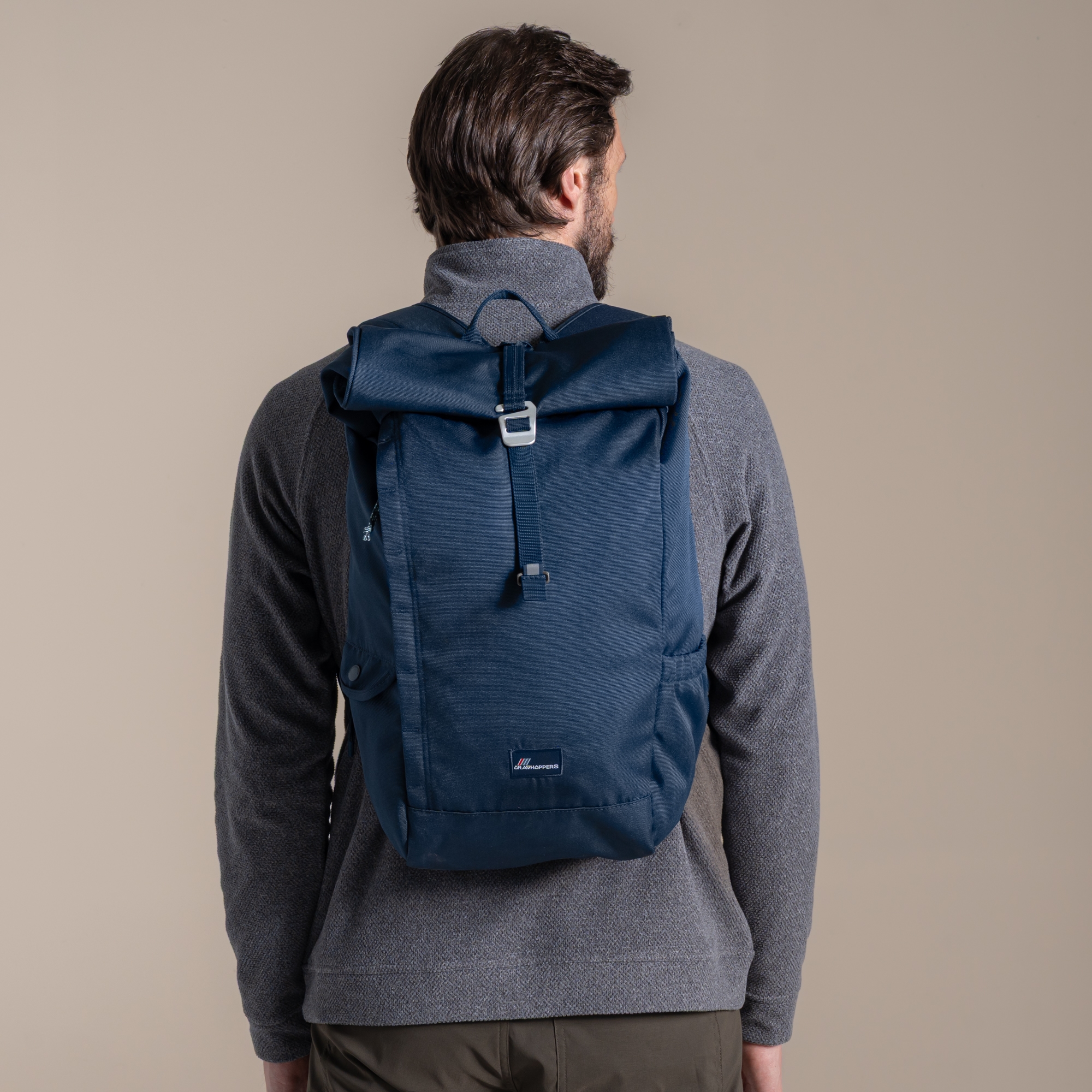 Craghoppers 20L Kiwi Classic Rolltop Backpack Ii Size: Single Unisex Blue