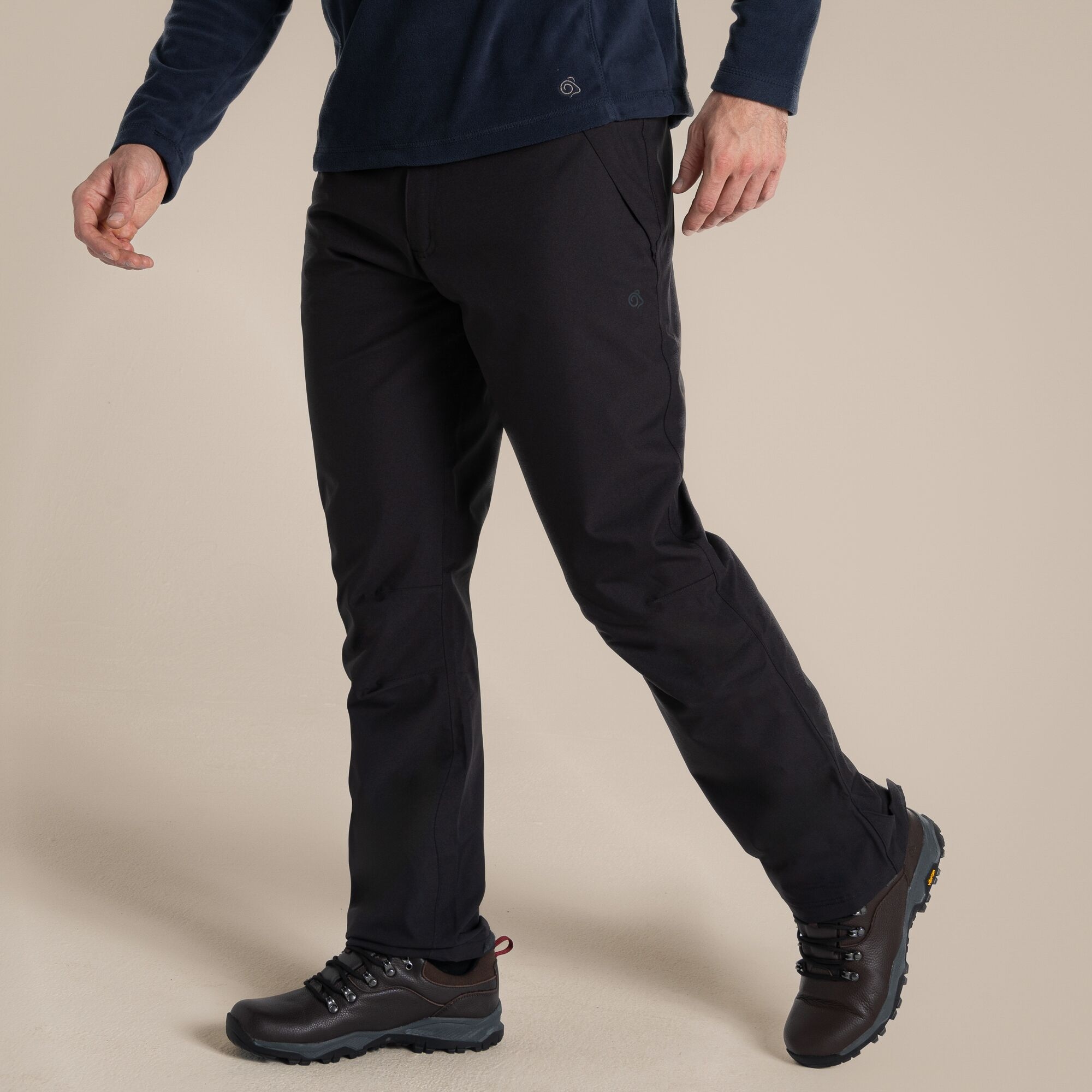 Craghoppers Expert Waterproof Kiwi Thermo Trousers Size: 42R Men's Black