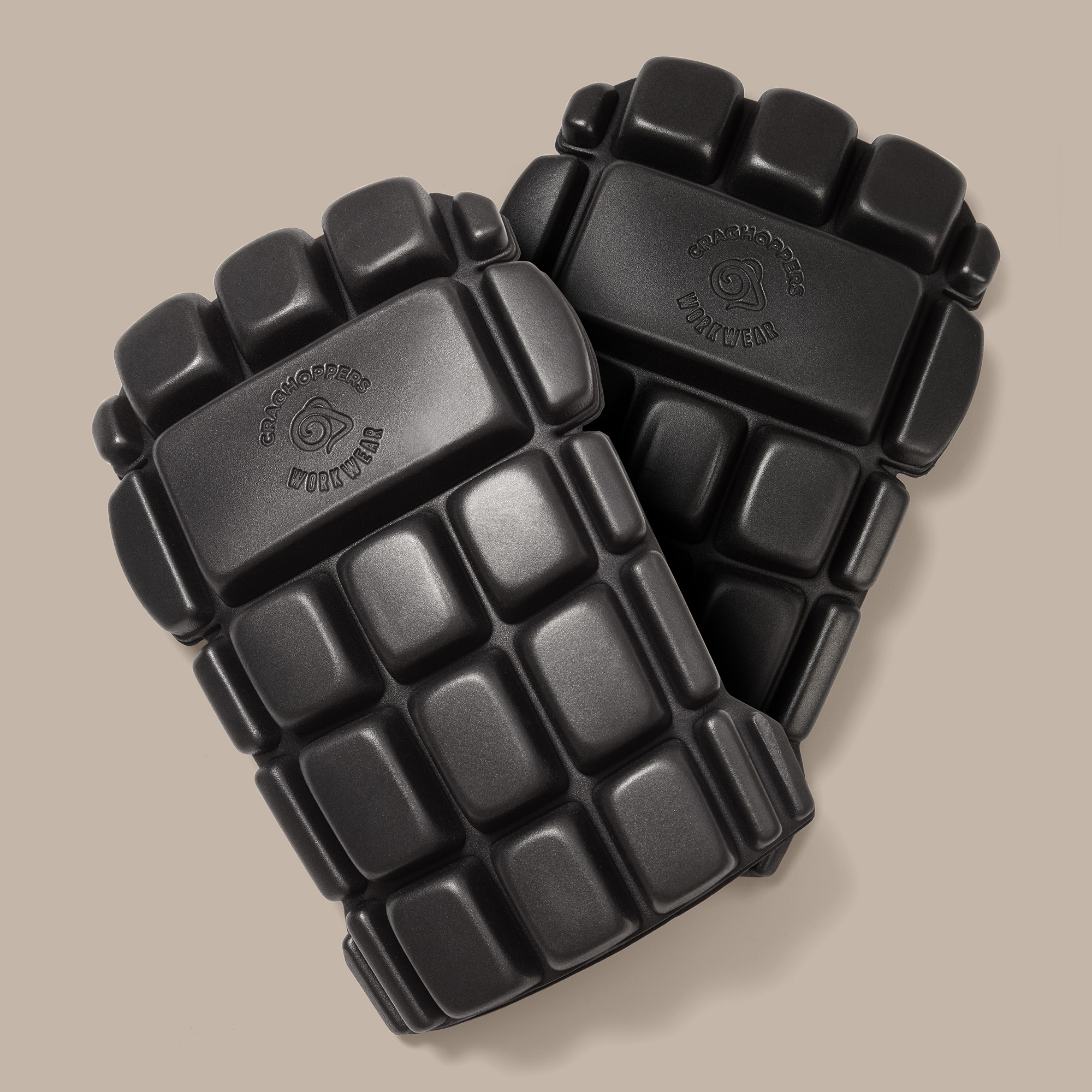 Craghoppers Normanton Knee Pads Carbon Grey, Size: Single