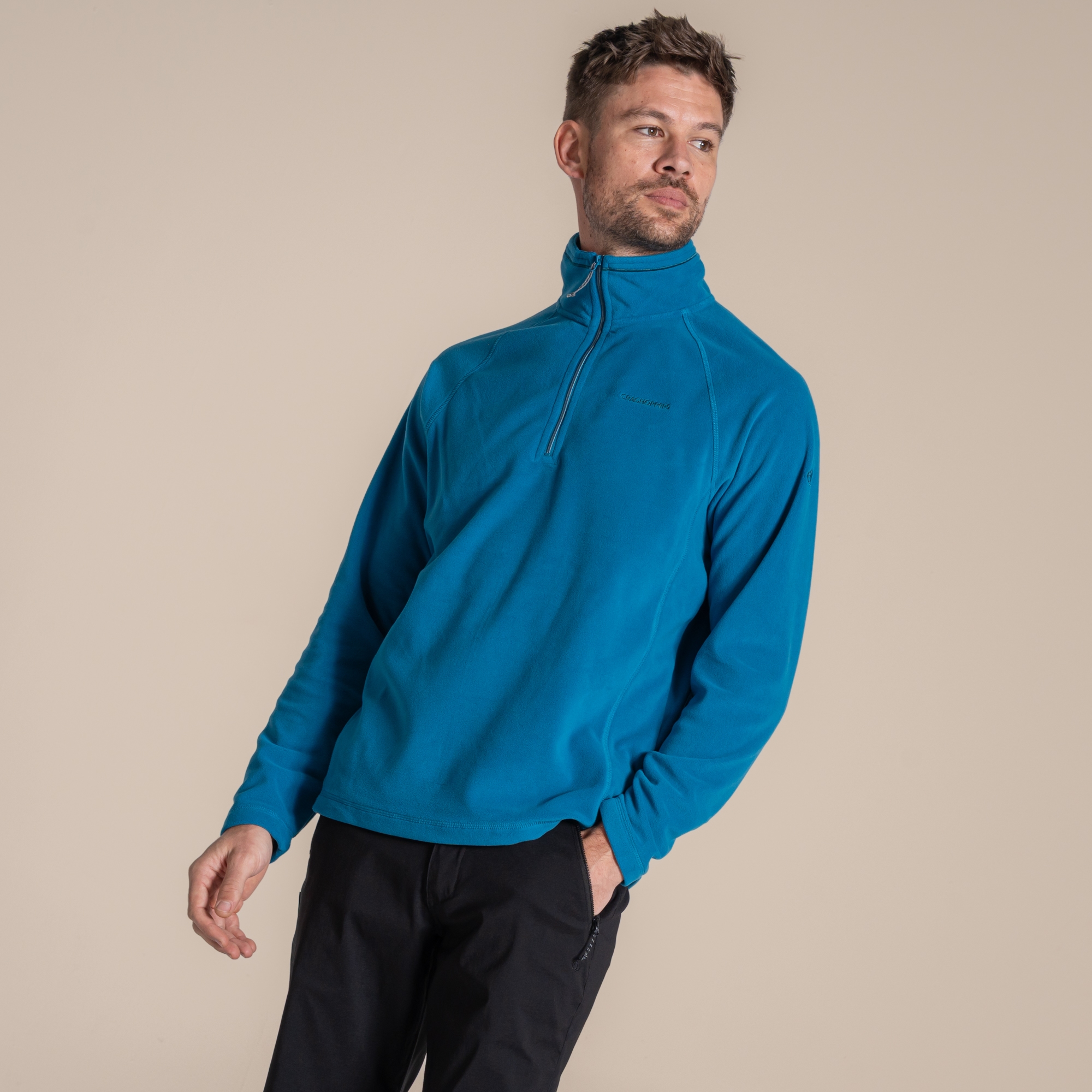 Craghoppers Corey VI Men's Half Zip Craghoppers Fleece with Half Zip (Pack of 1) - Image 5
