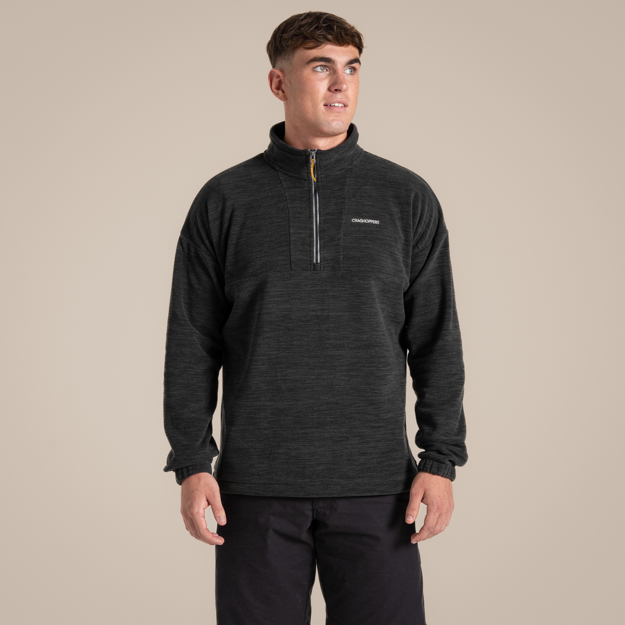 Craghoppers Esk Fleece Size: L Men's Black