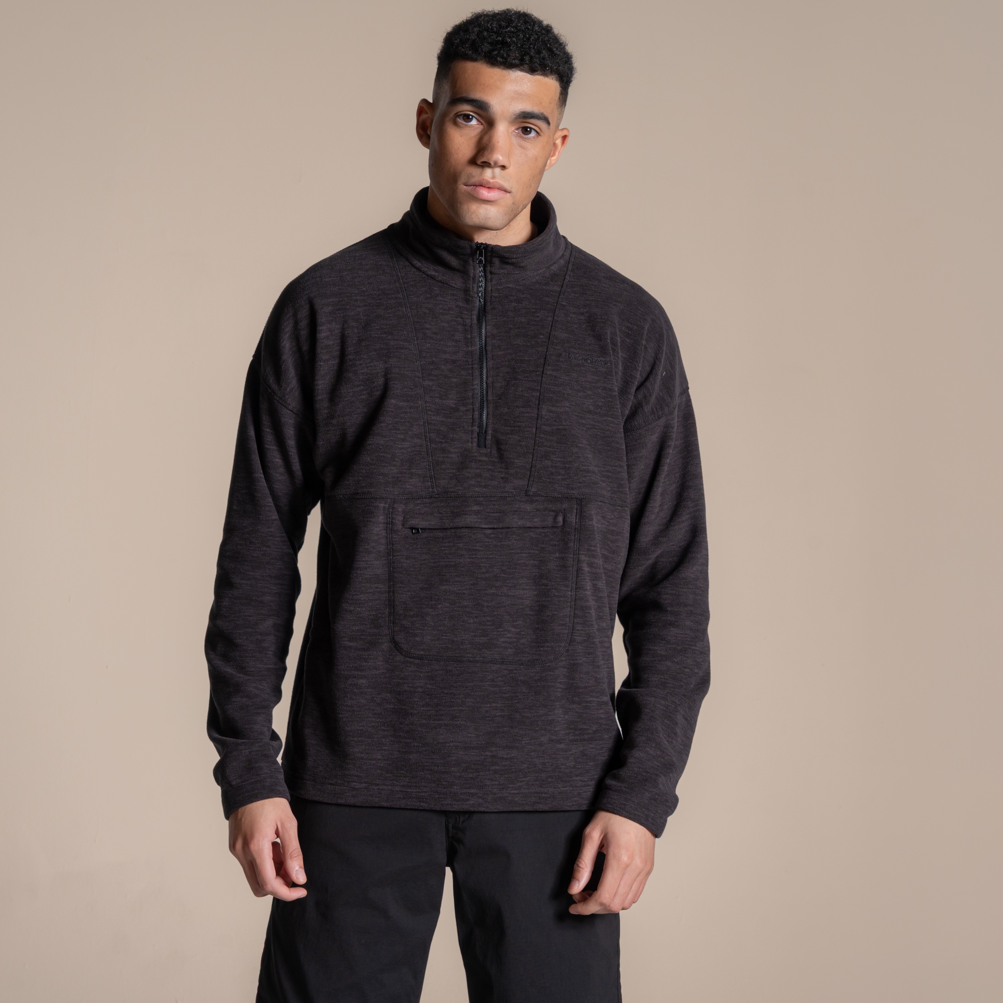 Craghoppers Esk Ii Fleece Size: M Men's Black