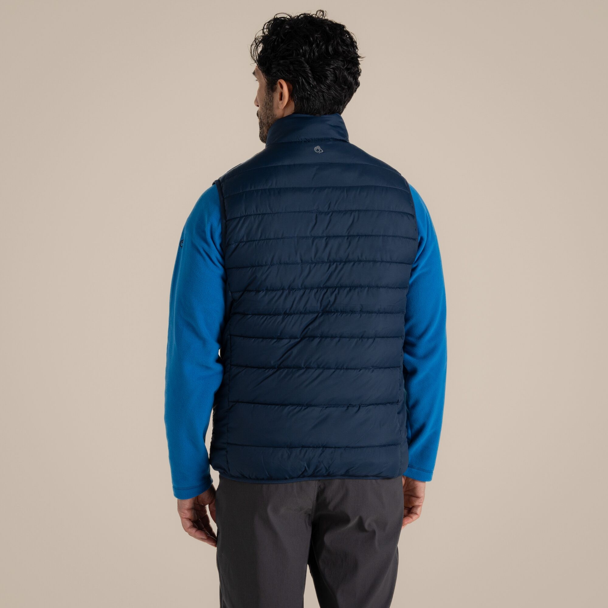 Craghoppers Complite IX Men's Insulated Gilet in Navy, UK XL, Water-Repellent Layering Vest - Image 3