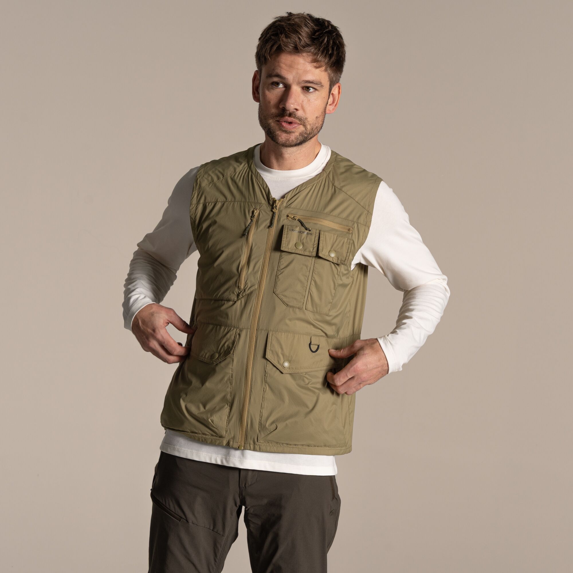 Craghoppers Men's Nosilife Sebou Gilet - Green Xxl