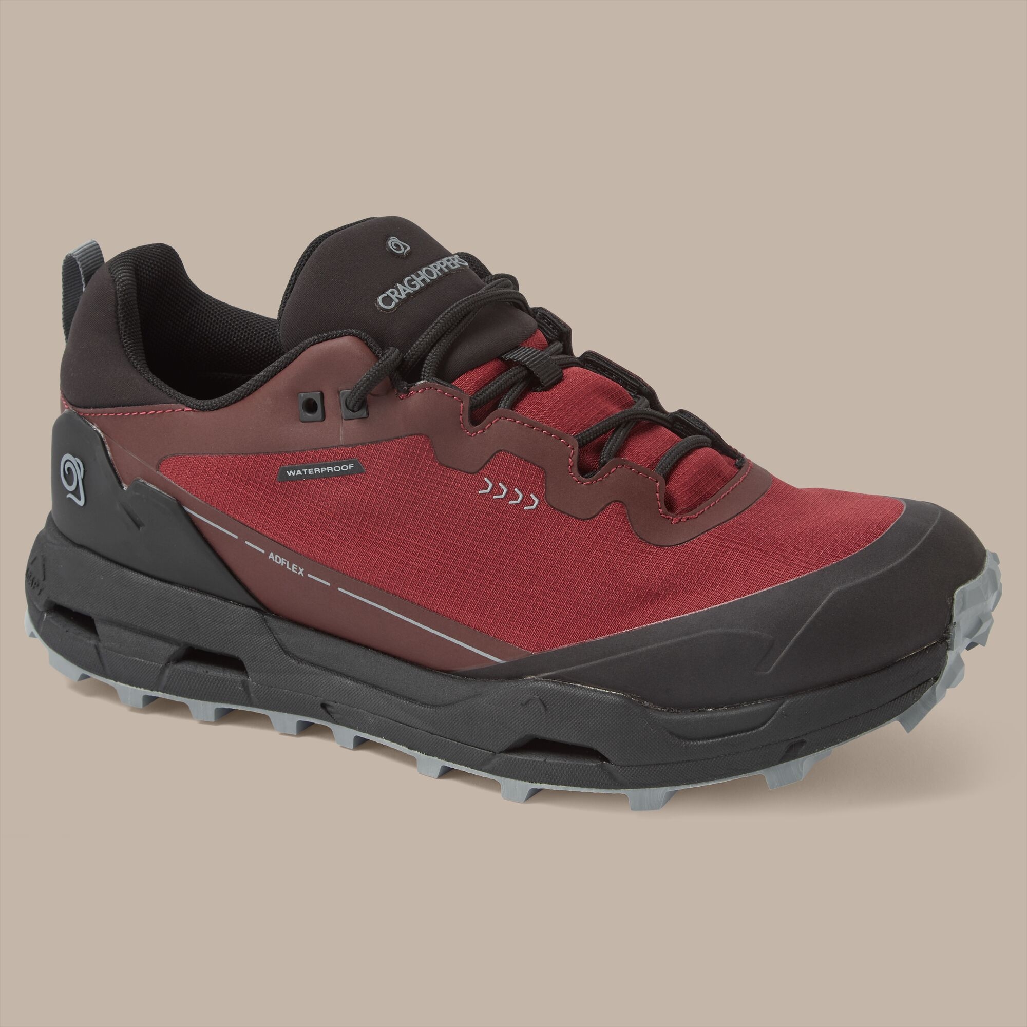 Craghoppers Unisex Adflex Low 2 Shoes - Red UK Size 11