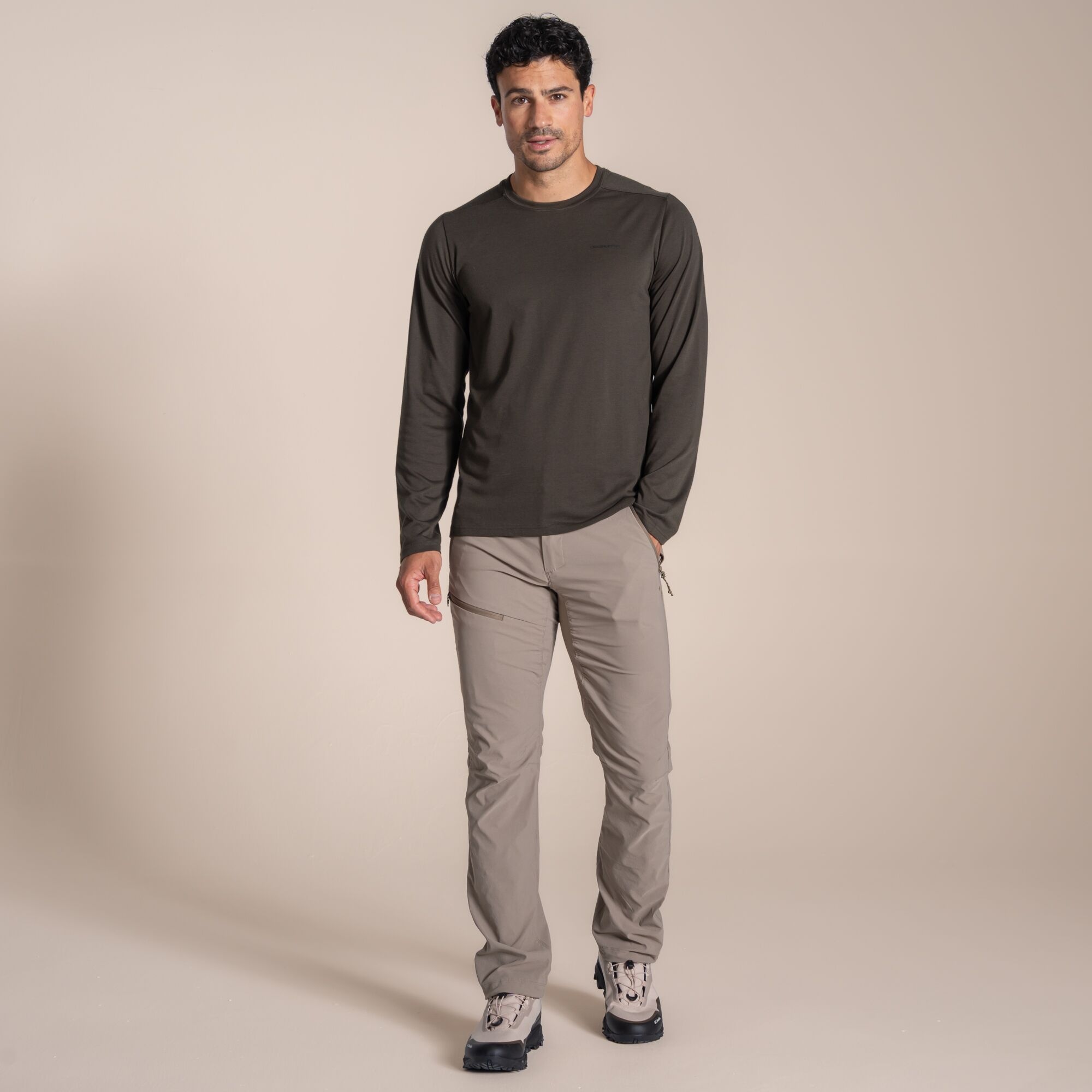 Craghoppers Men's Beige Nosilife Pro Trouser Iii Size: 34R - Image 6