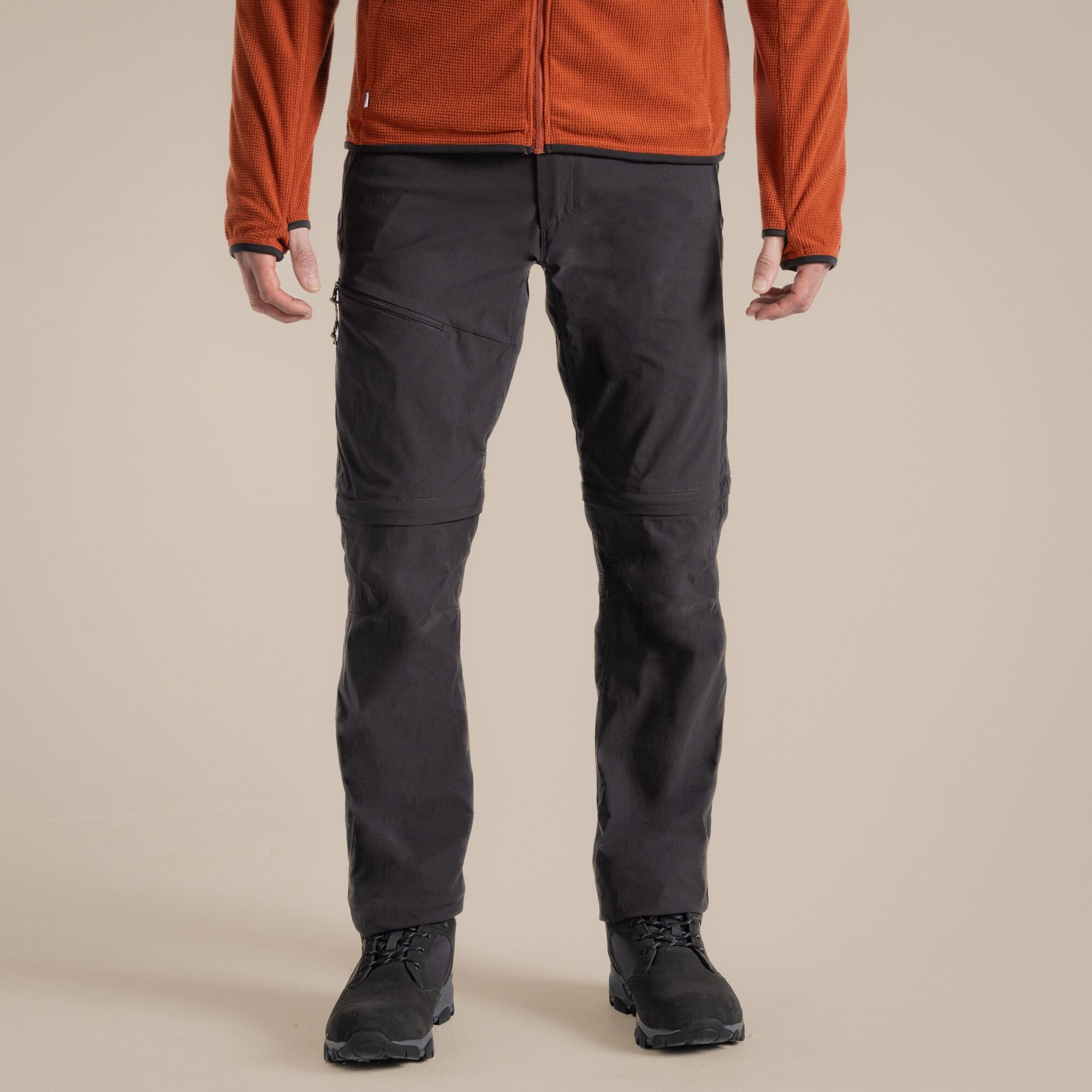 Craghoppers Nosilife Pro Convertible Trousers Iii - Black Small