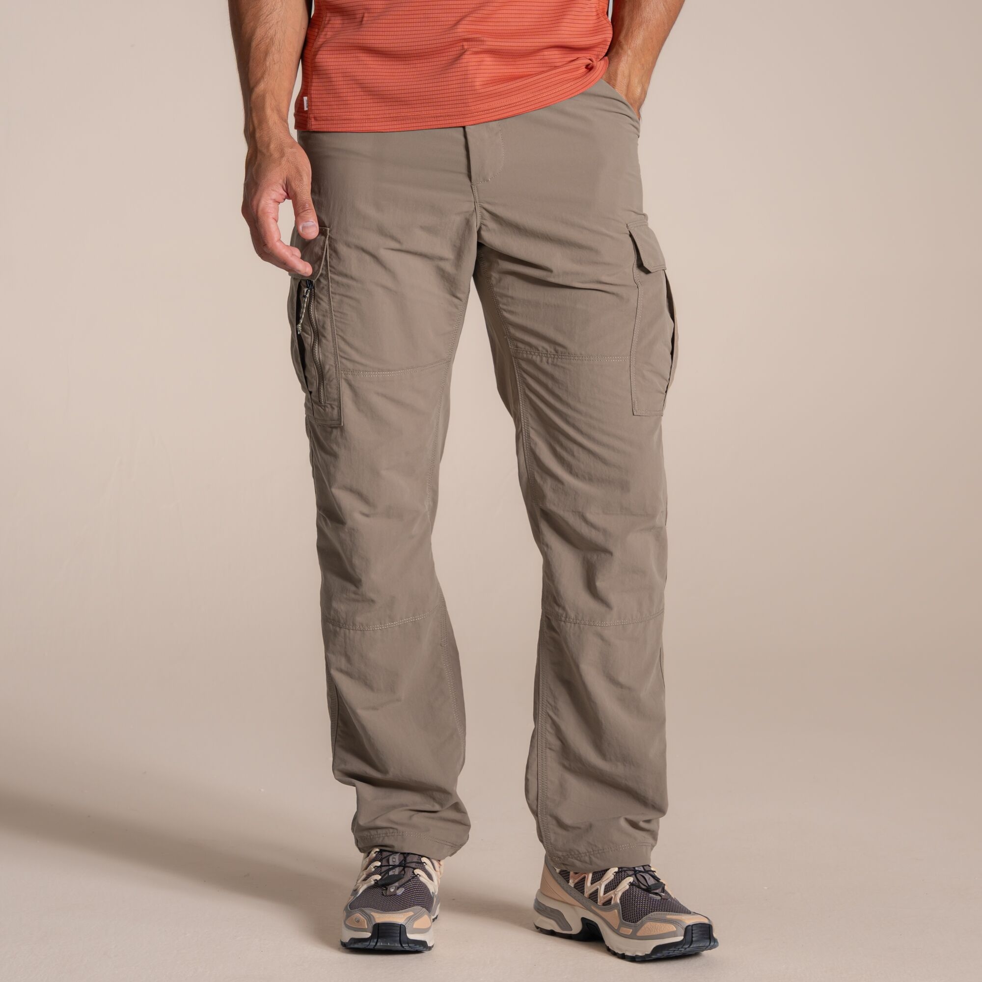 Craghoppers Nosilife Cargo Iii Insect-Repellent Trousers Beige - Image 5