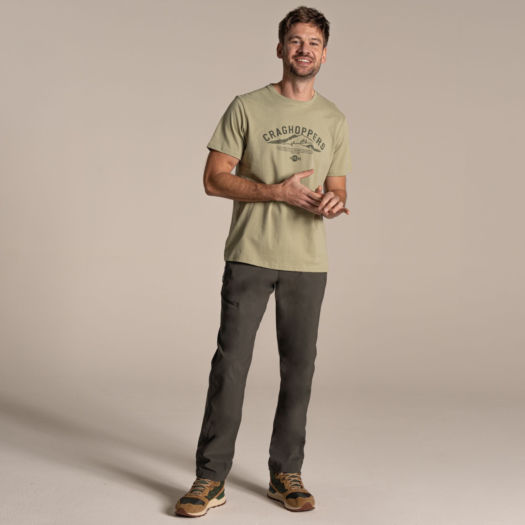 Craghoppers Men's Kiwi Pro Iii Trousers - Green Large