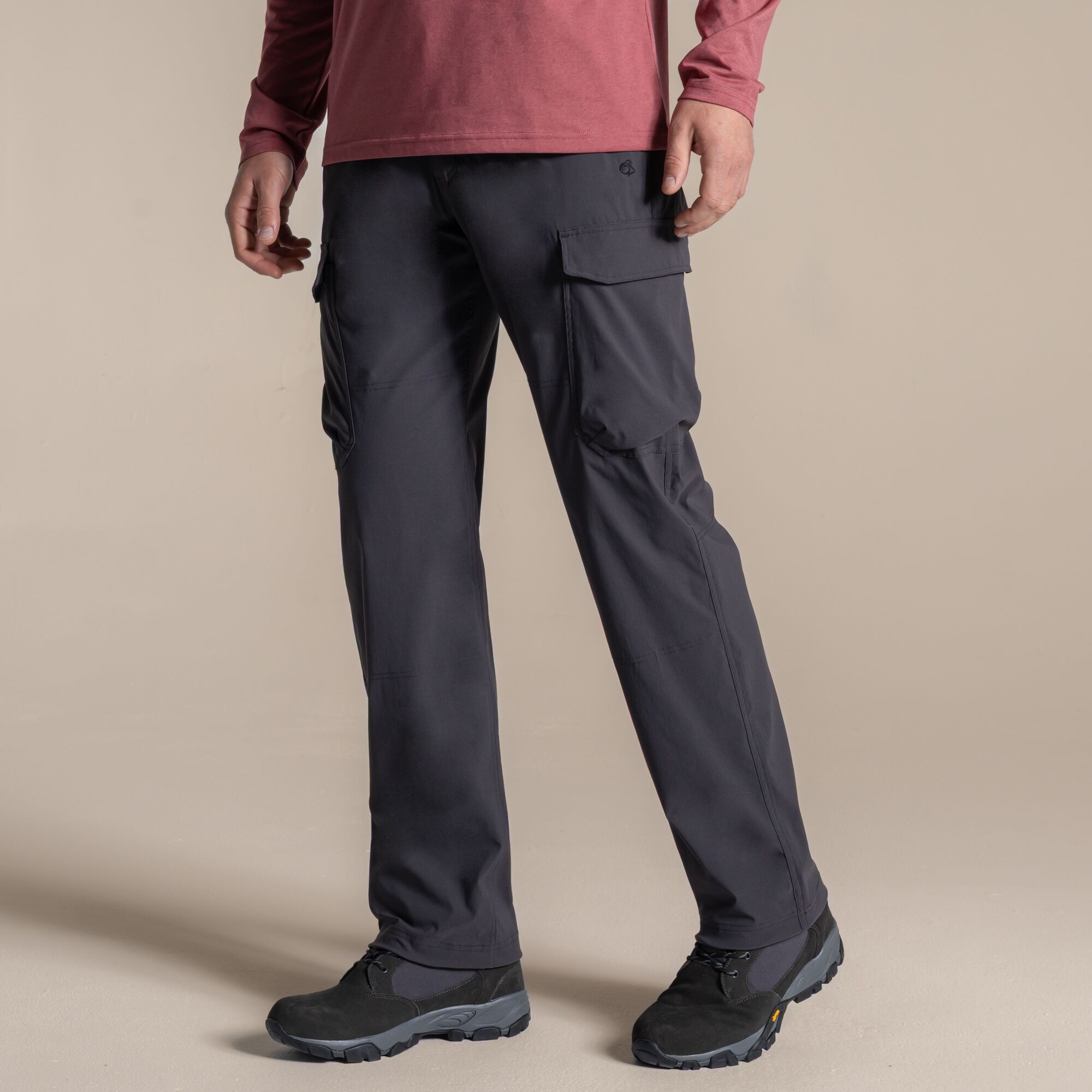 Craghoppers Mens NosiLife Rif Cargo Trousers Hiking Anti-Insect Sun Protection - Image 3