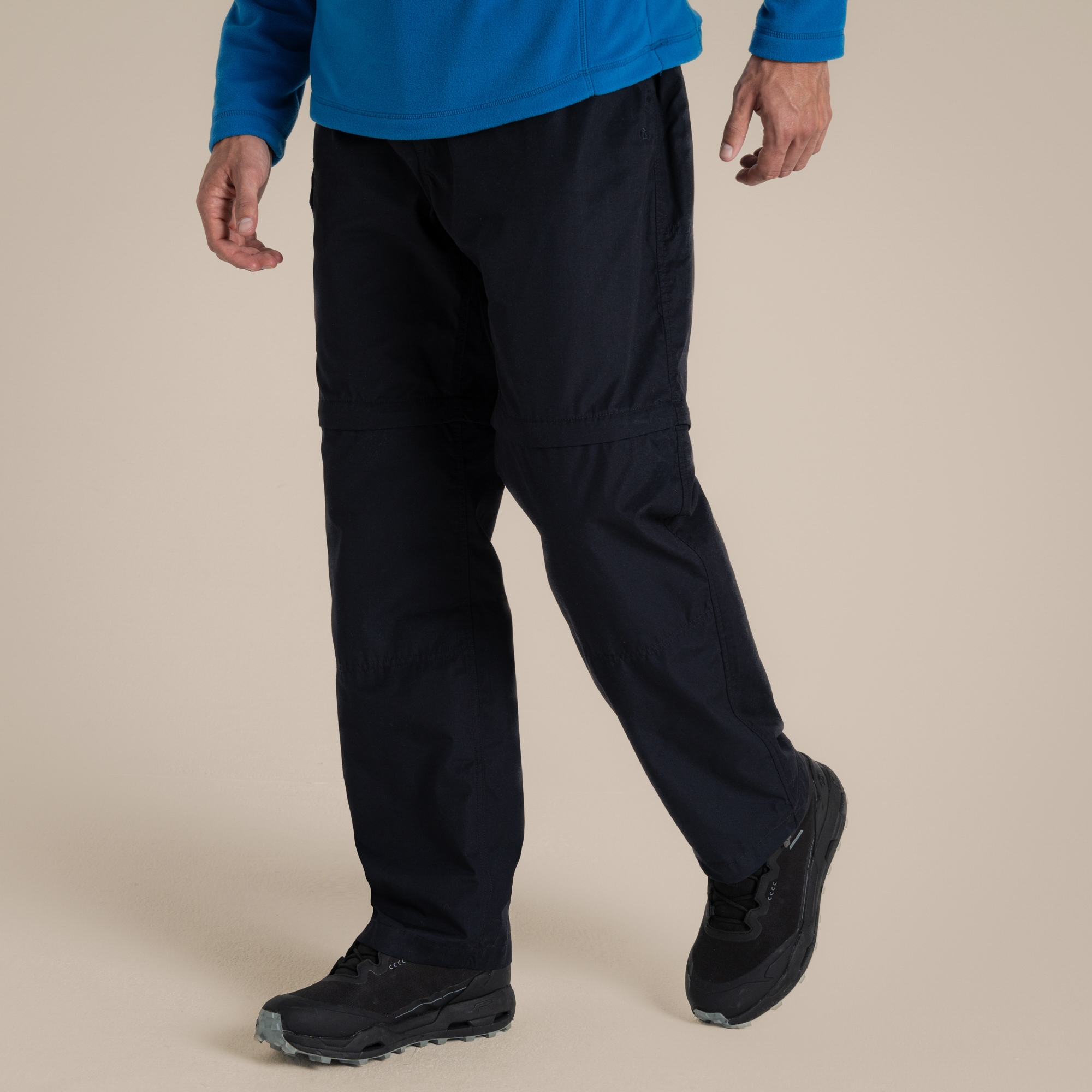 Craghoppers Men's Kiwi Convertible Trousers - Navy 36R