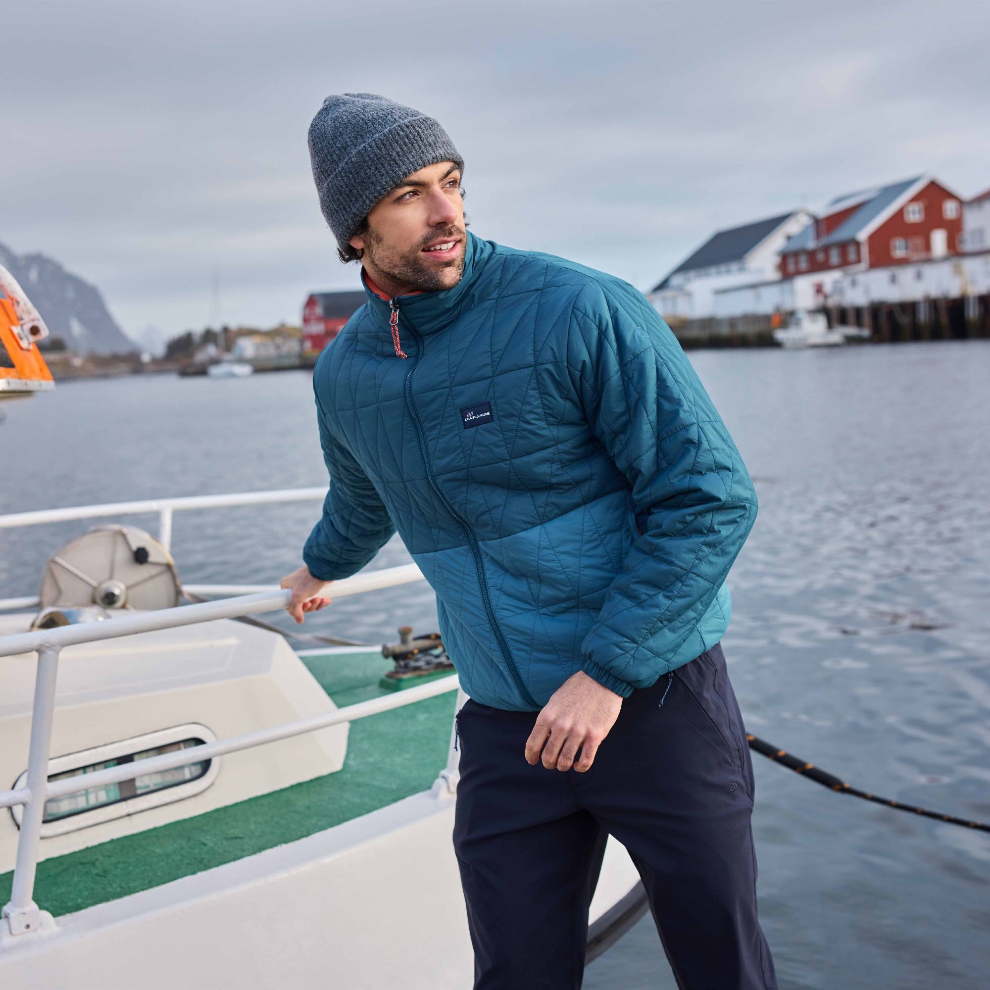 Craghoppers Men's Winter Stuo Insulating Jacket - Blue Medium