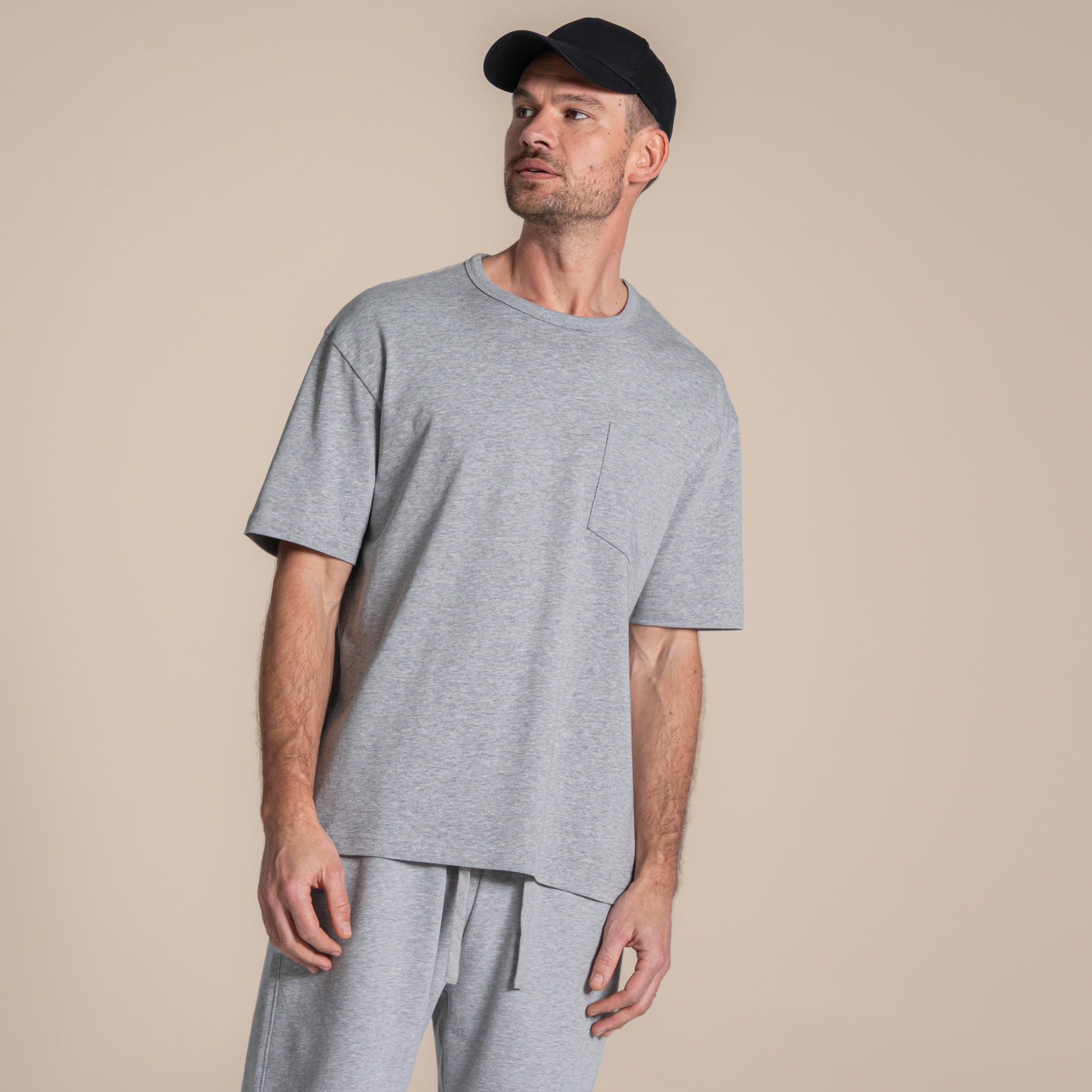 Craghoppers Men's Elements Short Sleeved T-Shirt - Grey Small