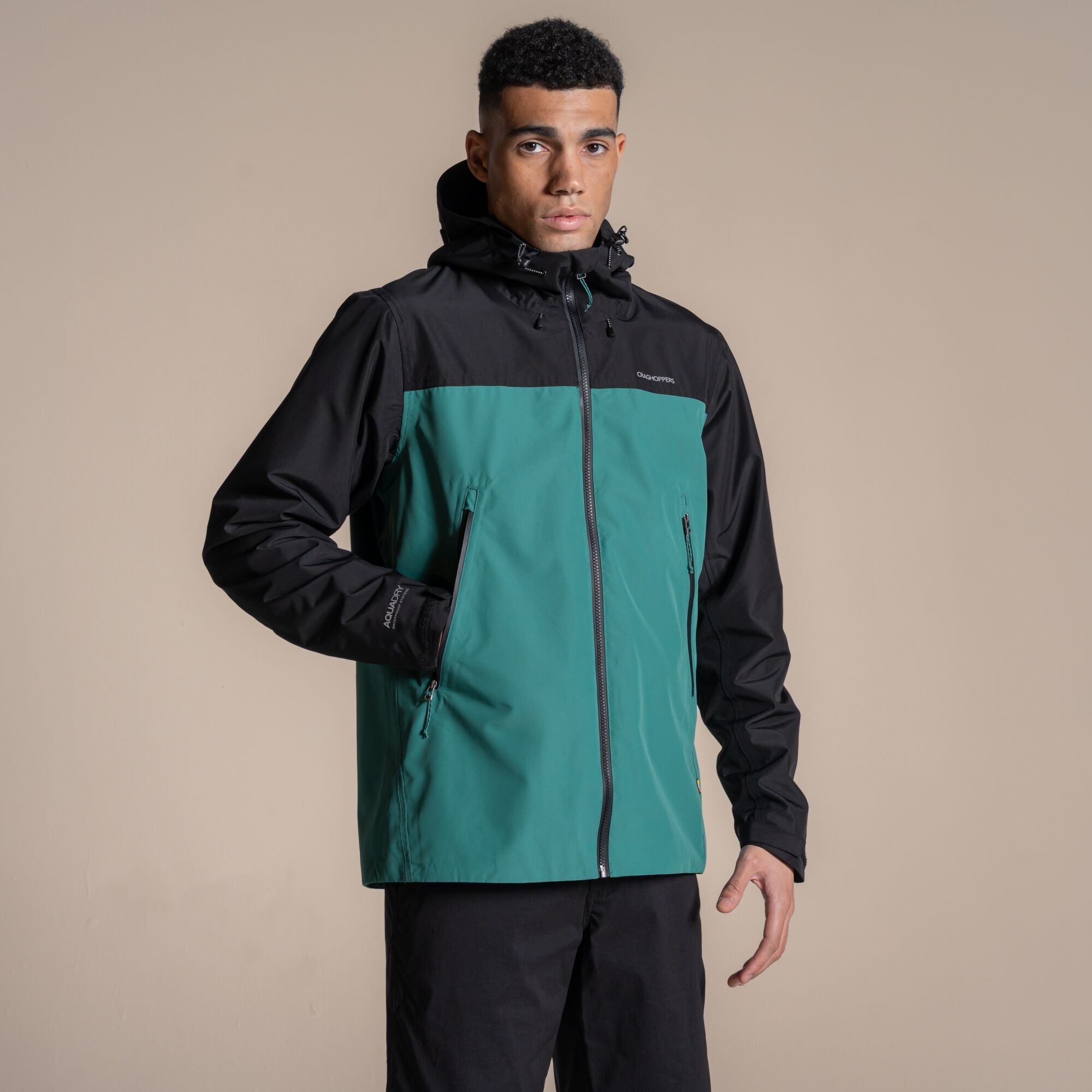 Craghoppers Men's Waterproof Vanth Jacket - Green Medium