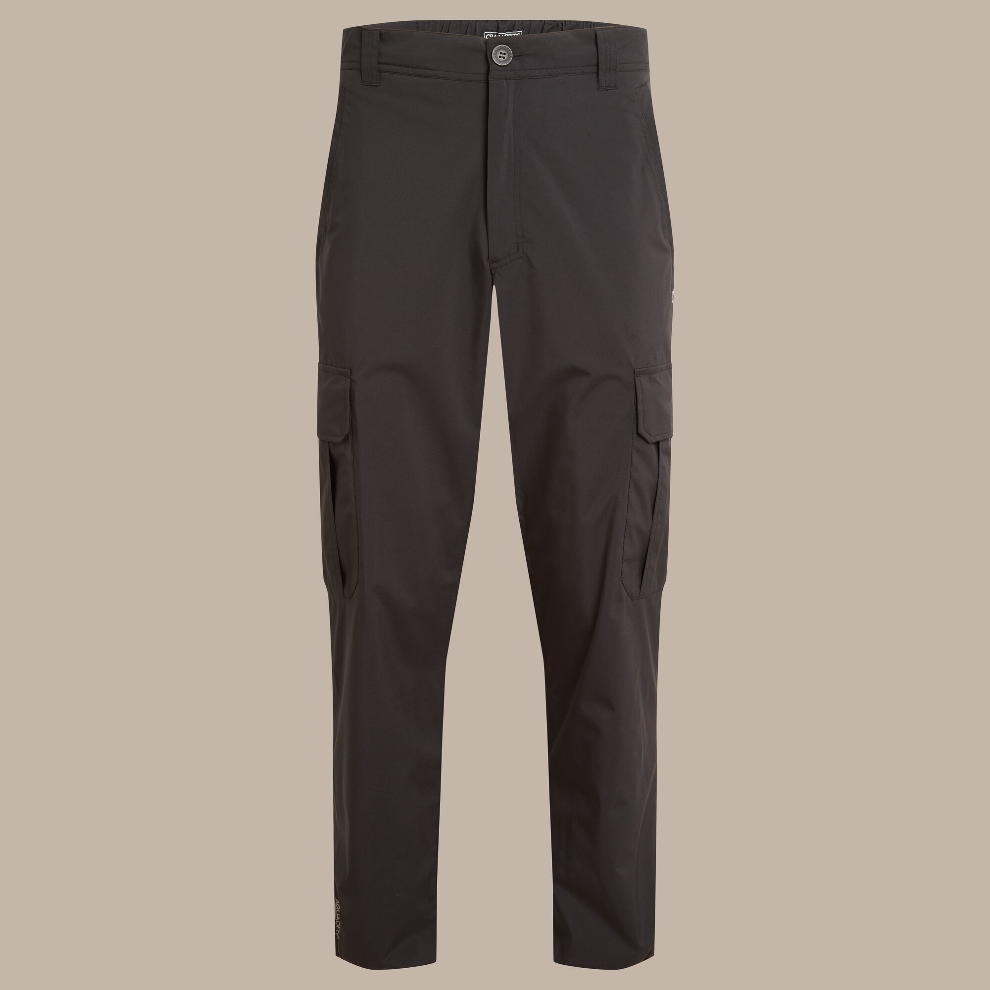 Craghoppers Men's Black Waterproof Indus Cargo Trousers Size: 38S - Image 4