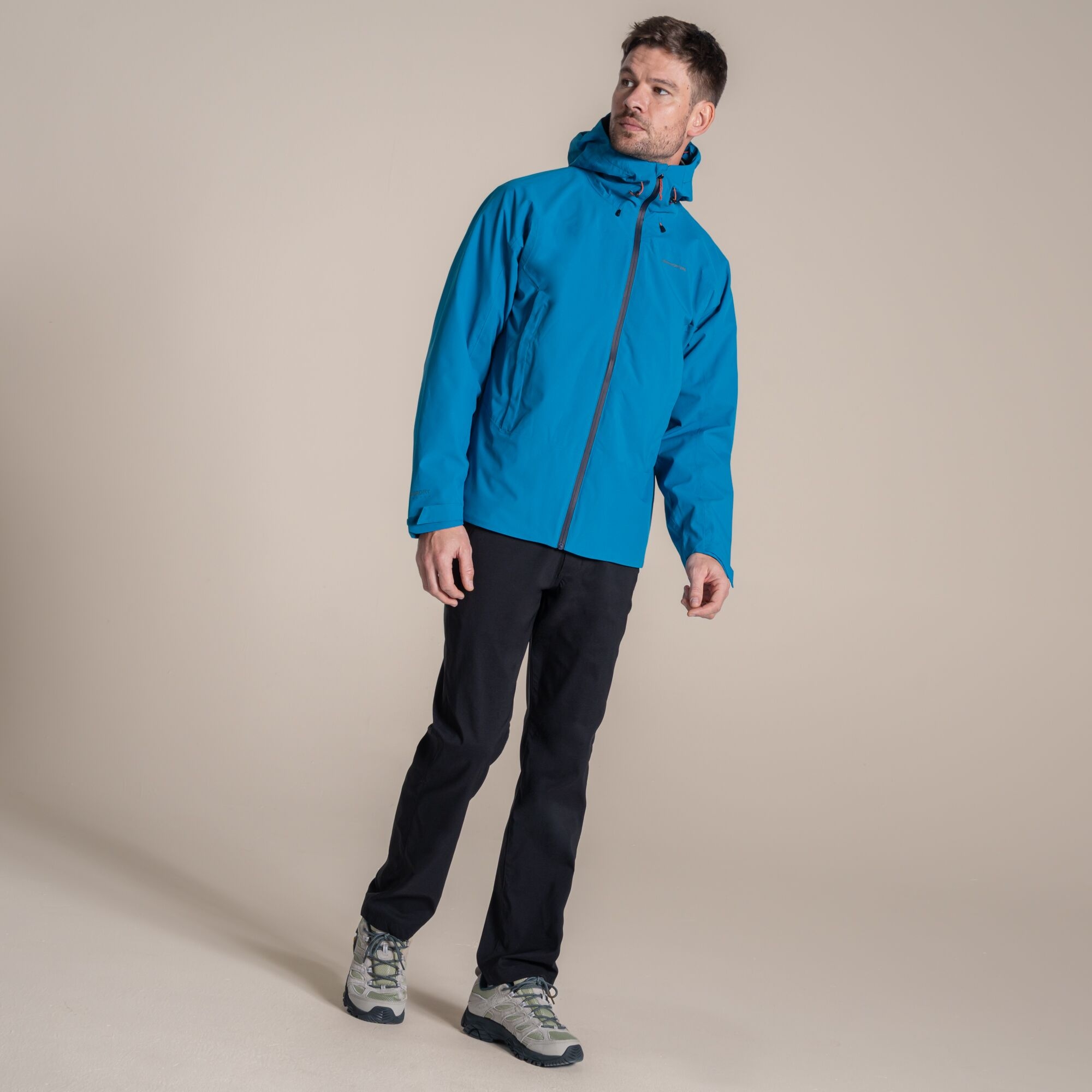 Craghoppers Men's Waterproof Ponsa Jacket - Blue Xxl - Image 5