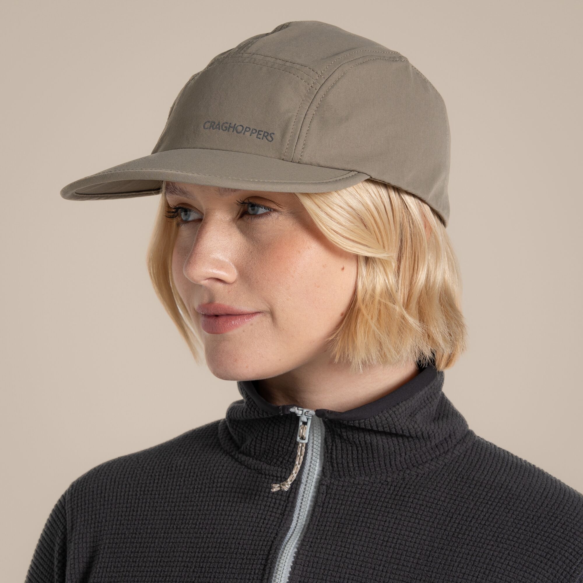 Craghoppers Unisex Beige Nosilife Multi Active Cap Ii Size: Single - Image 2