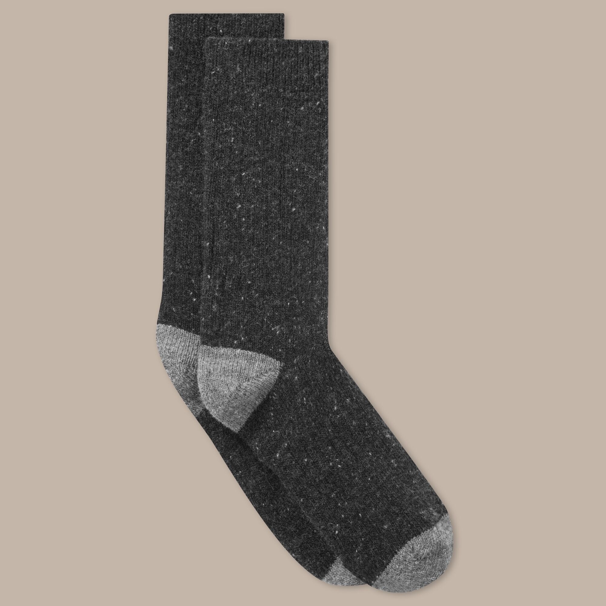 Craghoppers Unisex Black Torver Walking Socks Pepper / Light Grey - Size 4/3.5/4.5/5/3 - Image 3