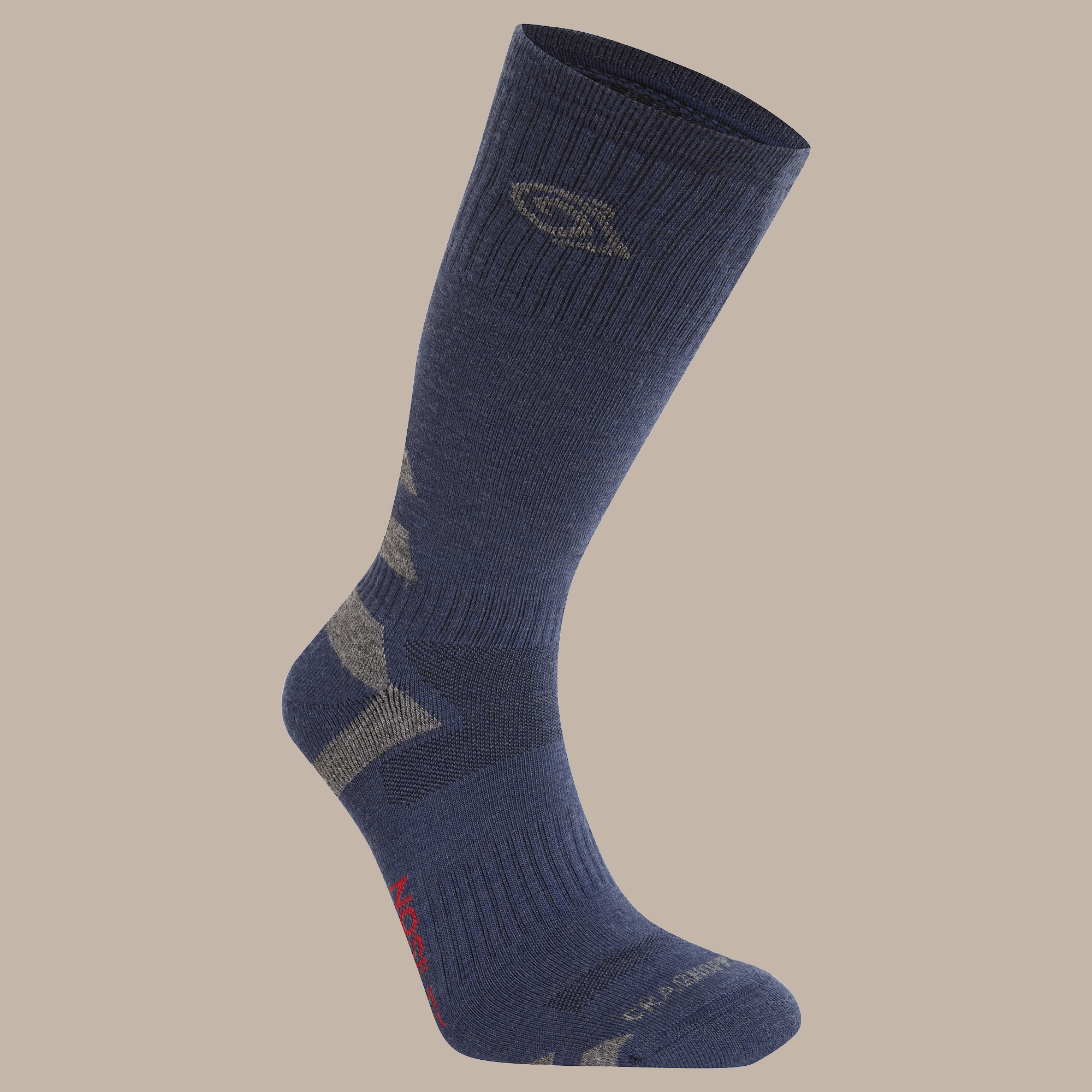 Craghoppers Nosilife Adventure Wool Socks - Navy UK9-12
