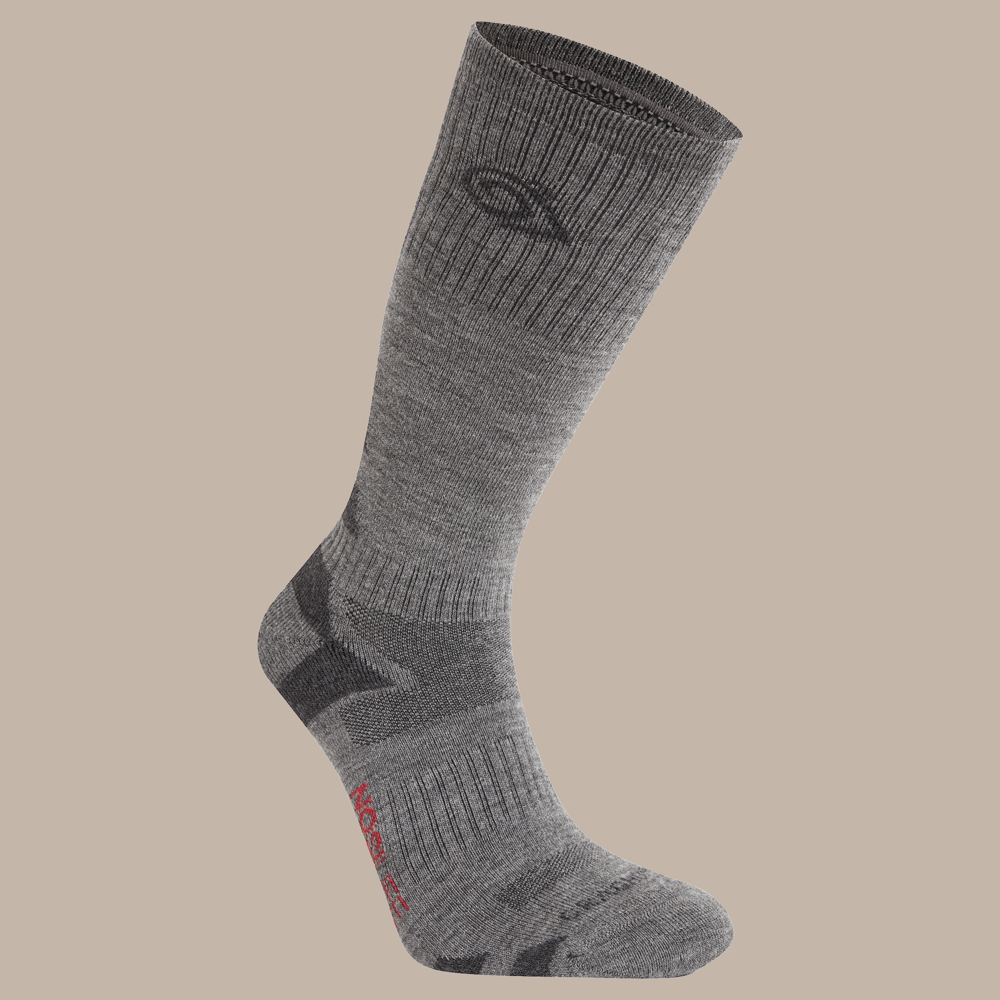 Craghoppers Nosilife Adventure Wool Socks - Grey UK6-8