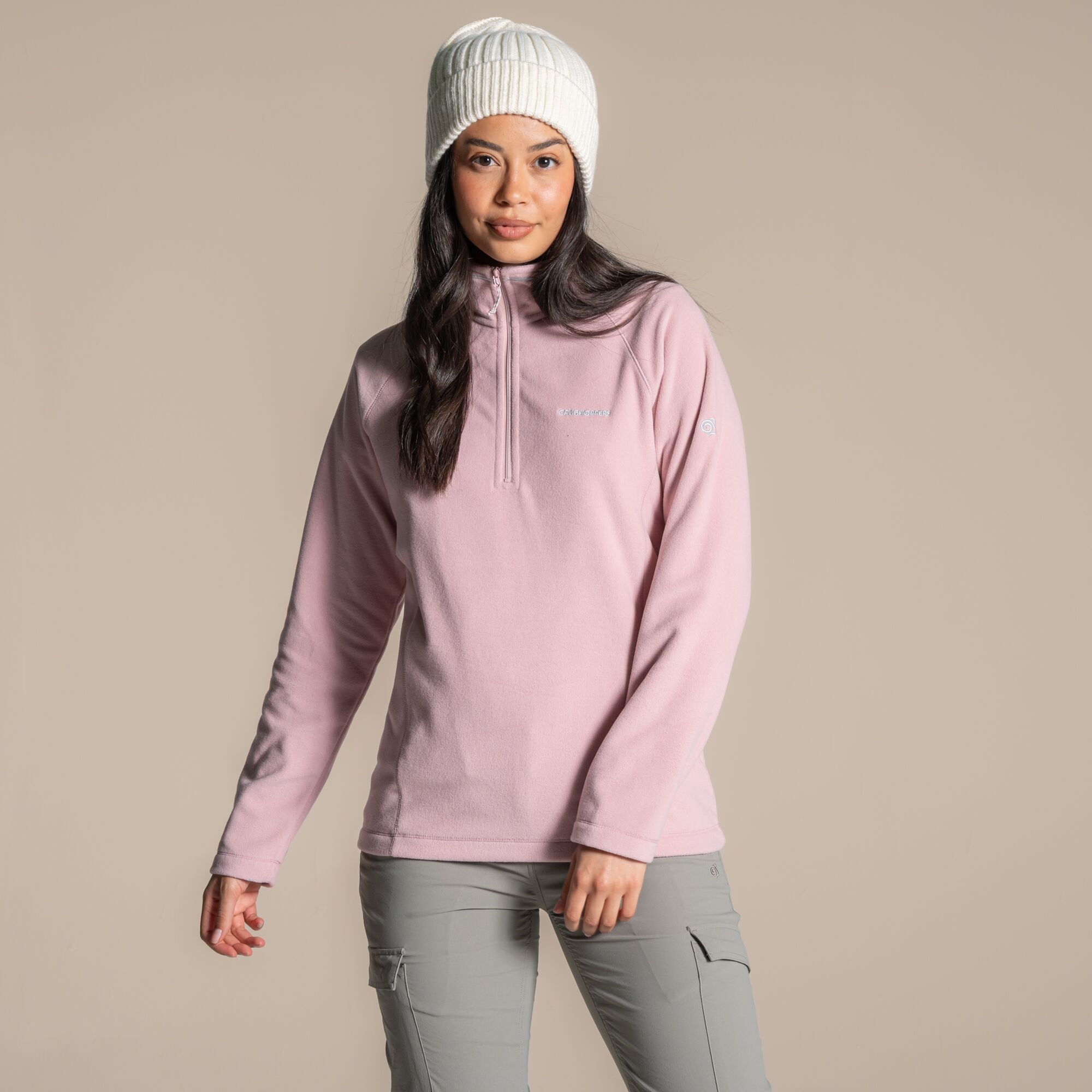 Craghoppers Mauve Miska Vi Half Zip Fleece - Image 5