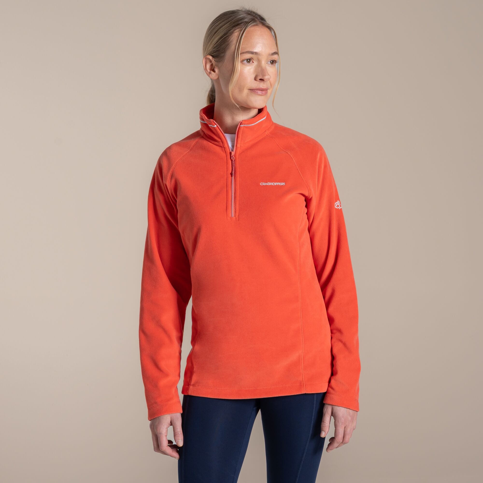 Craghoppers Women's Miska Vi Fleece - Orange Size 14