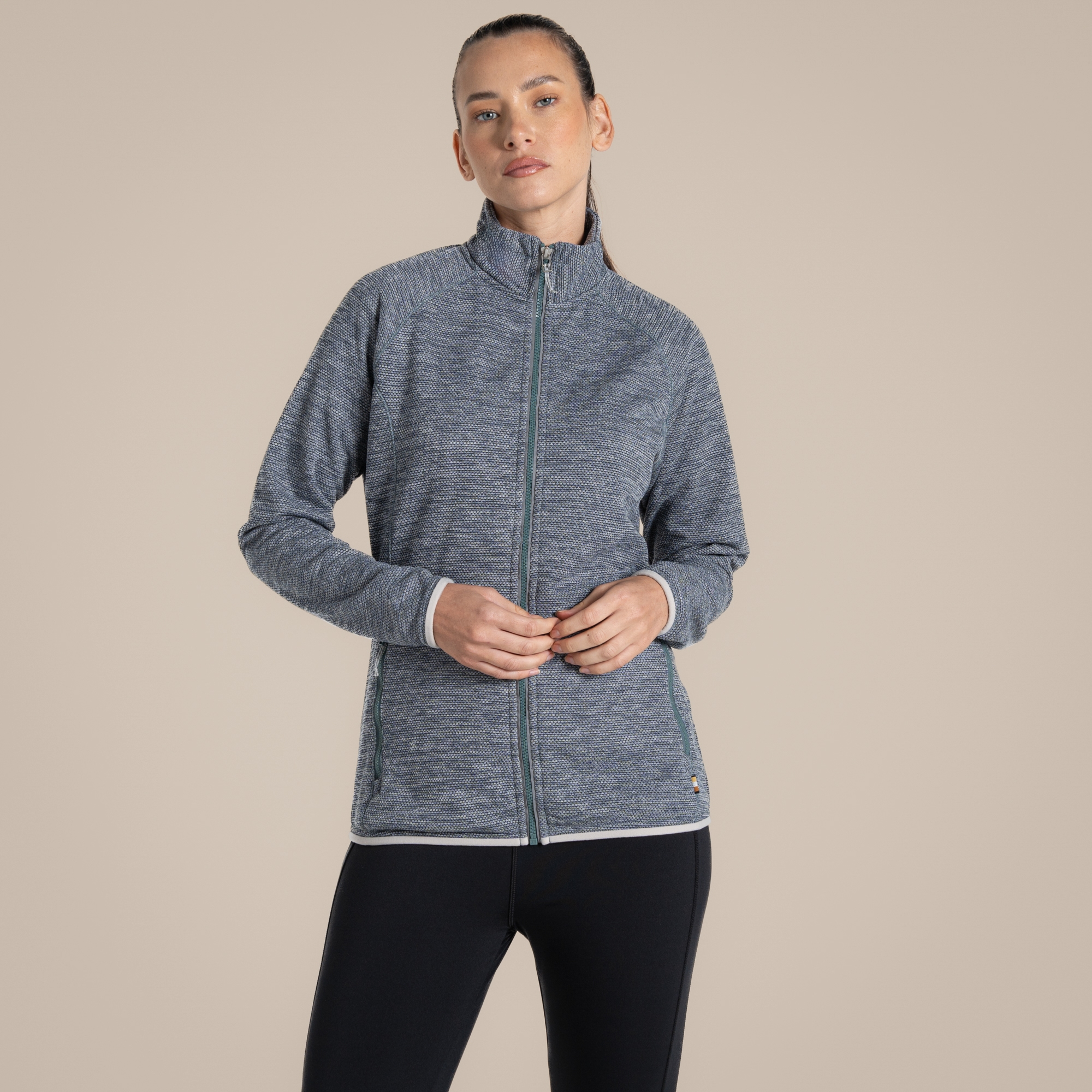 Craghoppers Women's Tarvos Fleece - Grey Size 18