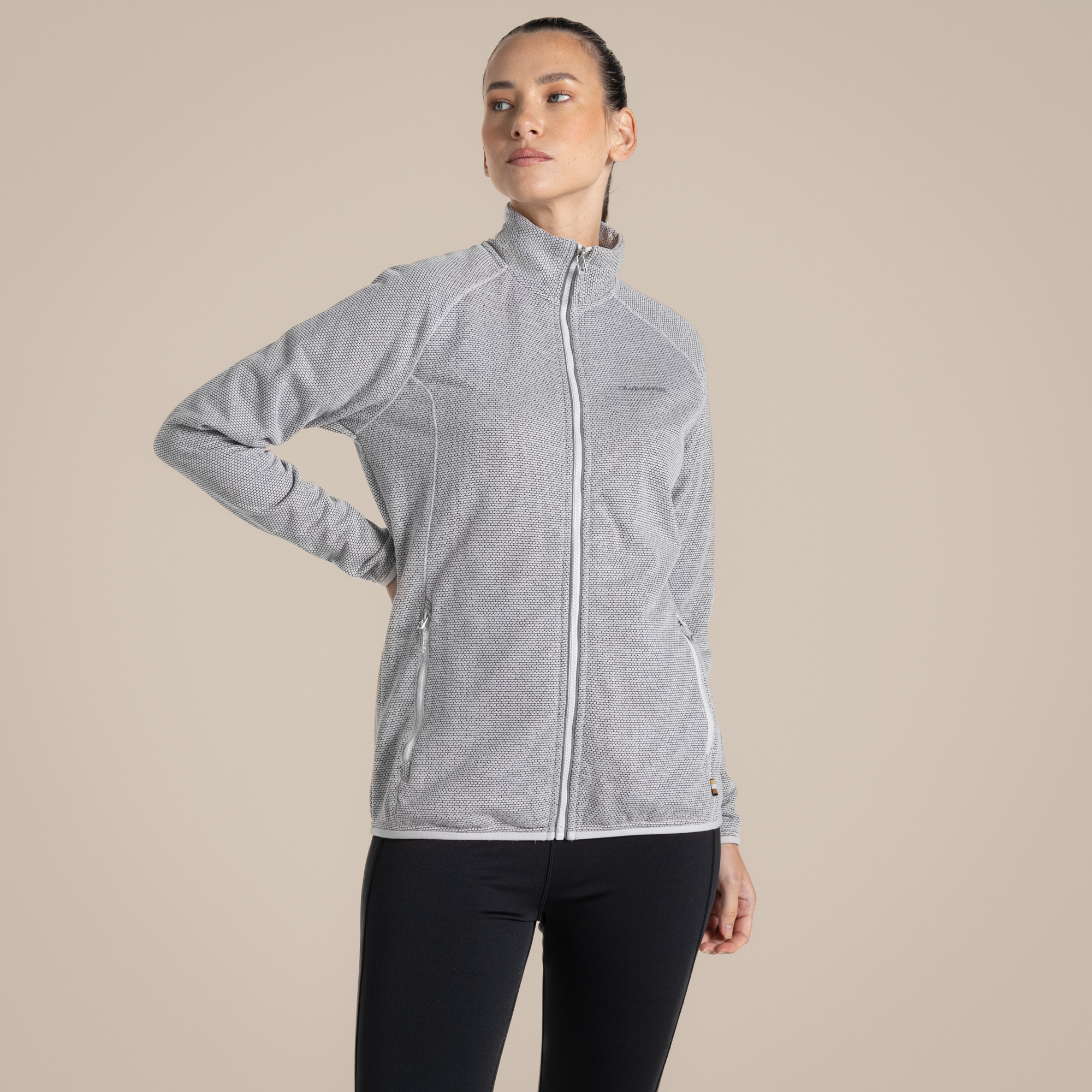 Craghoppers Women's Tarvos Fleece - Grey Size 16