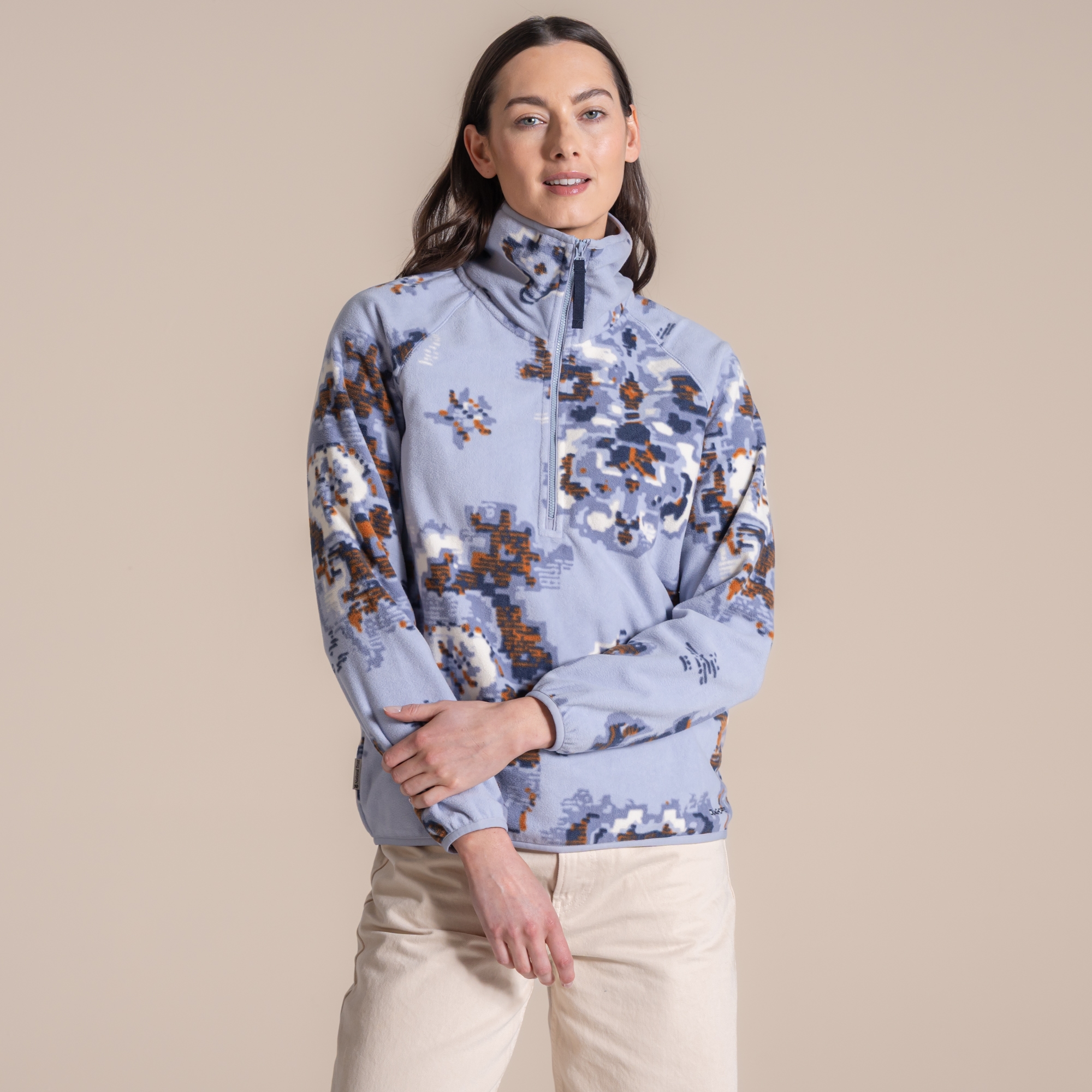Craghoppers Women's National Trust Reedmace Fleece - Blue Size 20