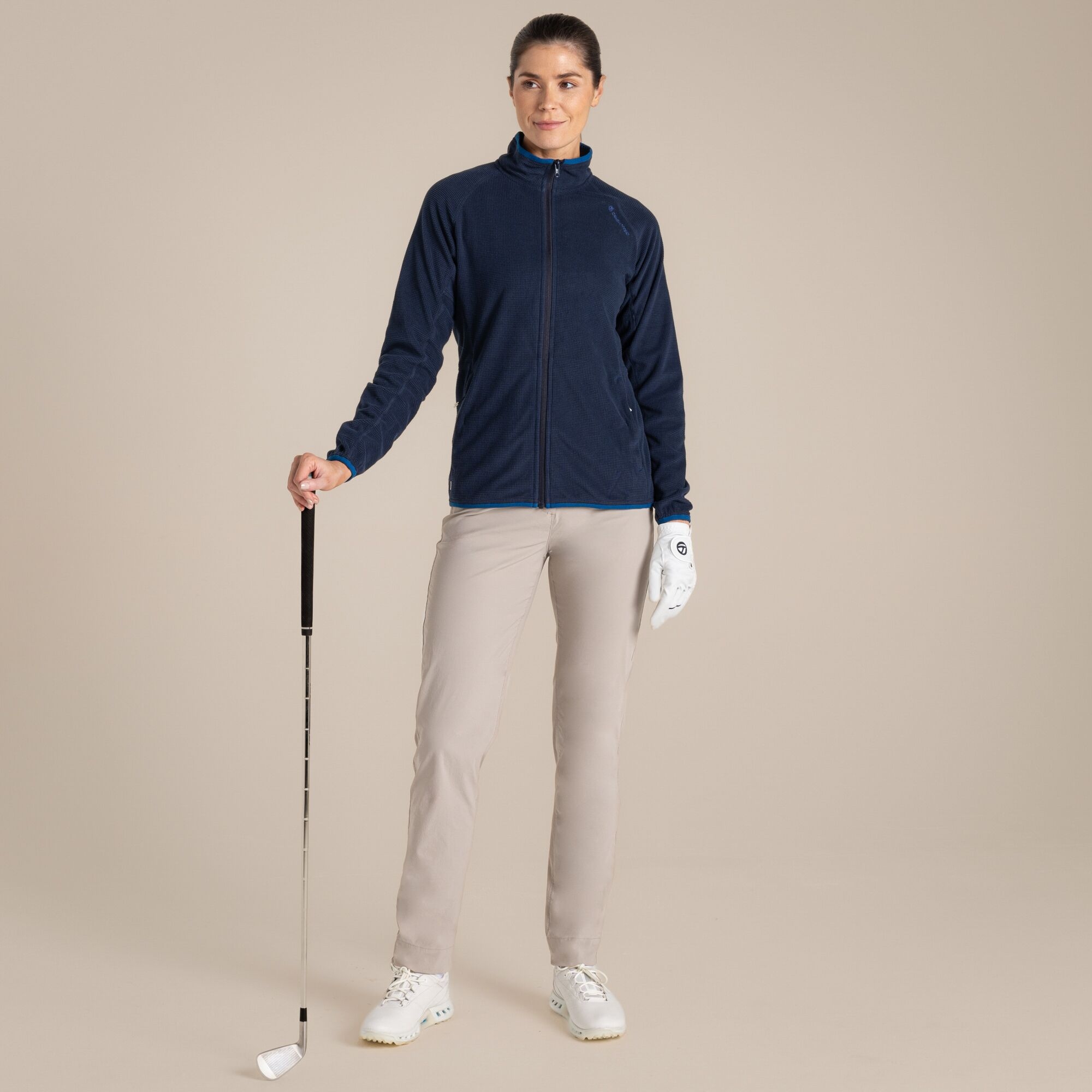 Craghoppers Women's Nosilife Belfairs Golf Fleece - Navy Size 20