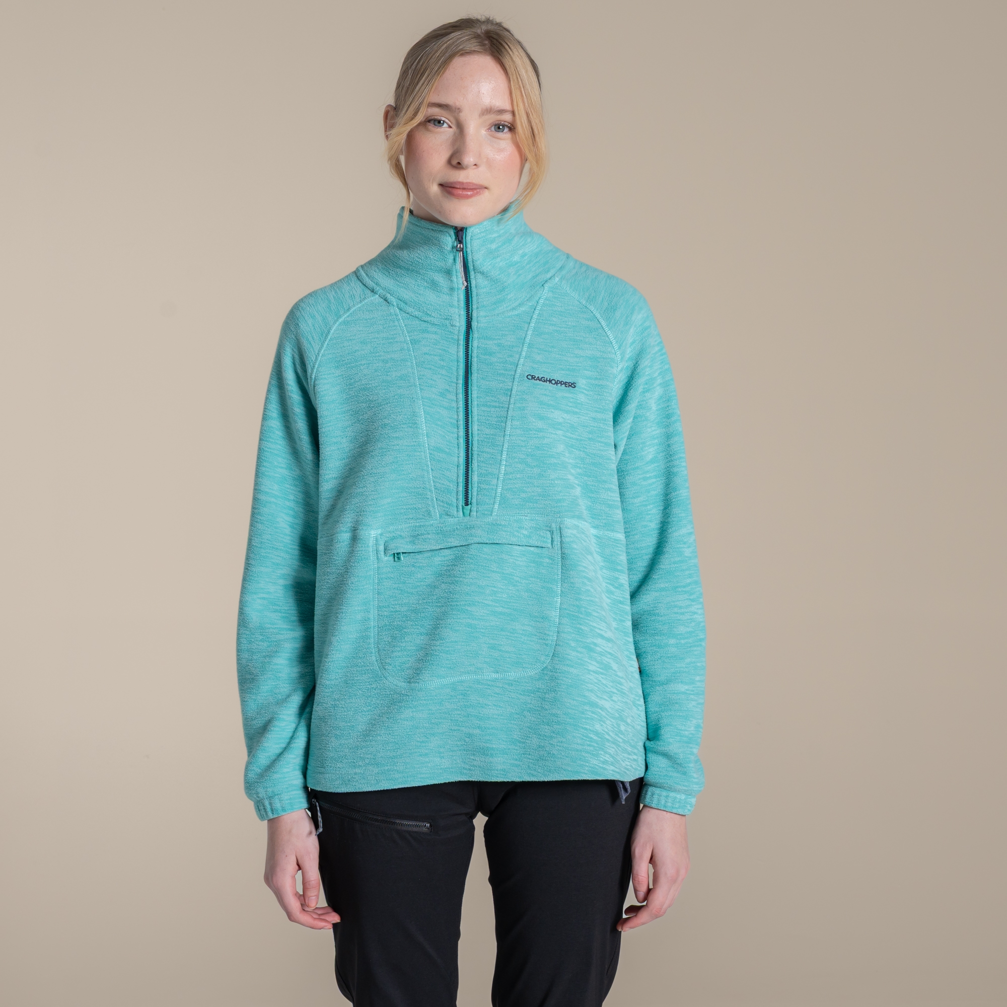 Craghoppers Esk Ii Fleece Size: 10 Women's Blue