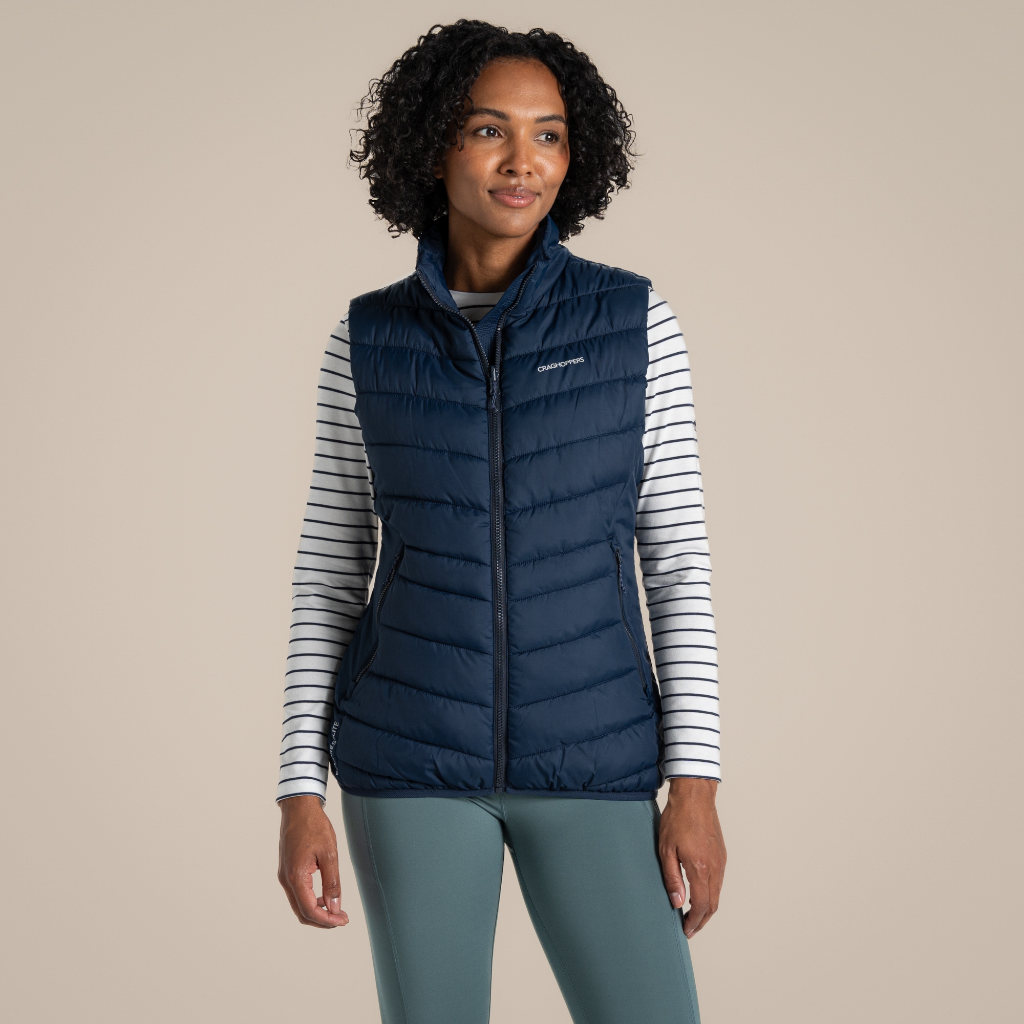 Craghoppers Compresslite Ix Insulating Vest Size: 20 Women's Navy