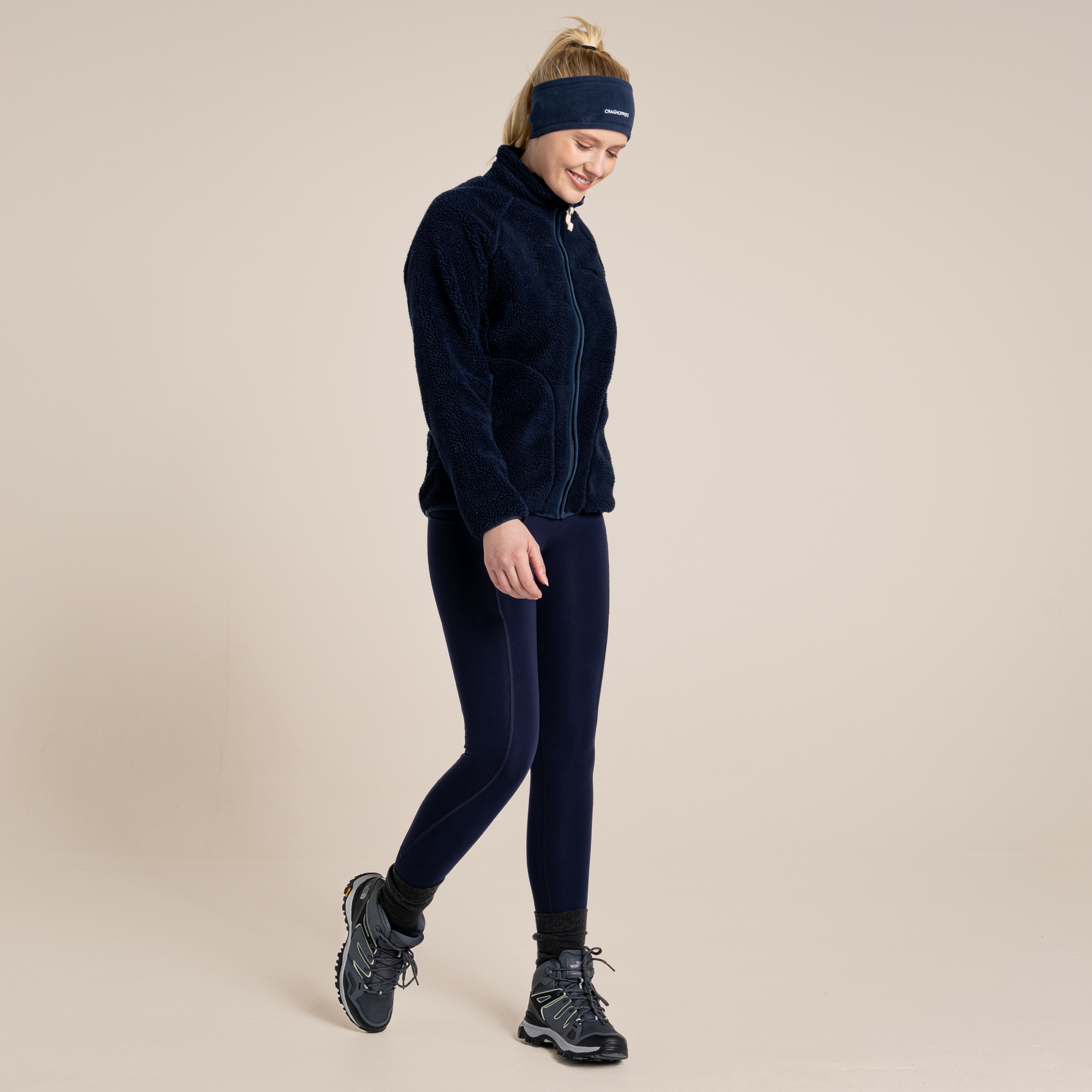 Craghoppers Women's Compression Thermal Leggings - Navy 20R