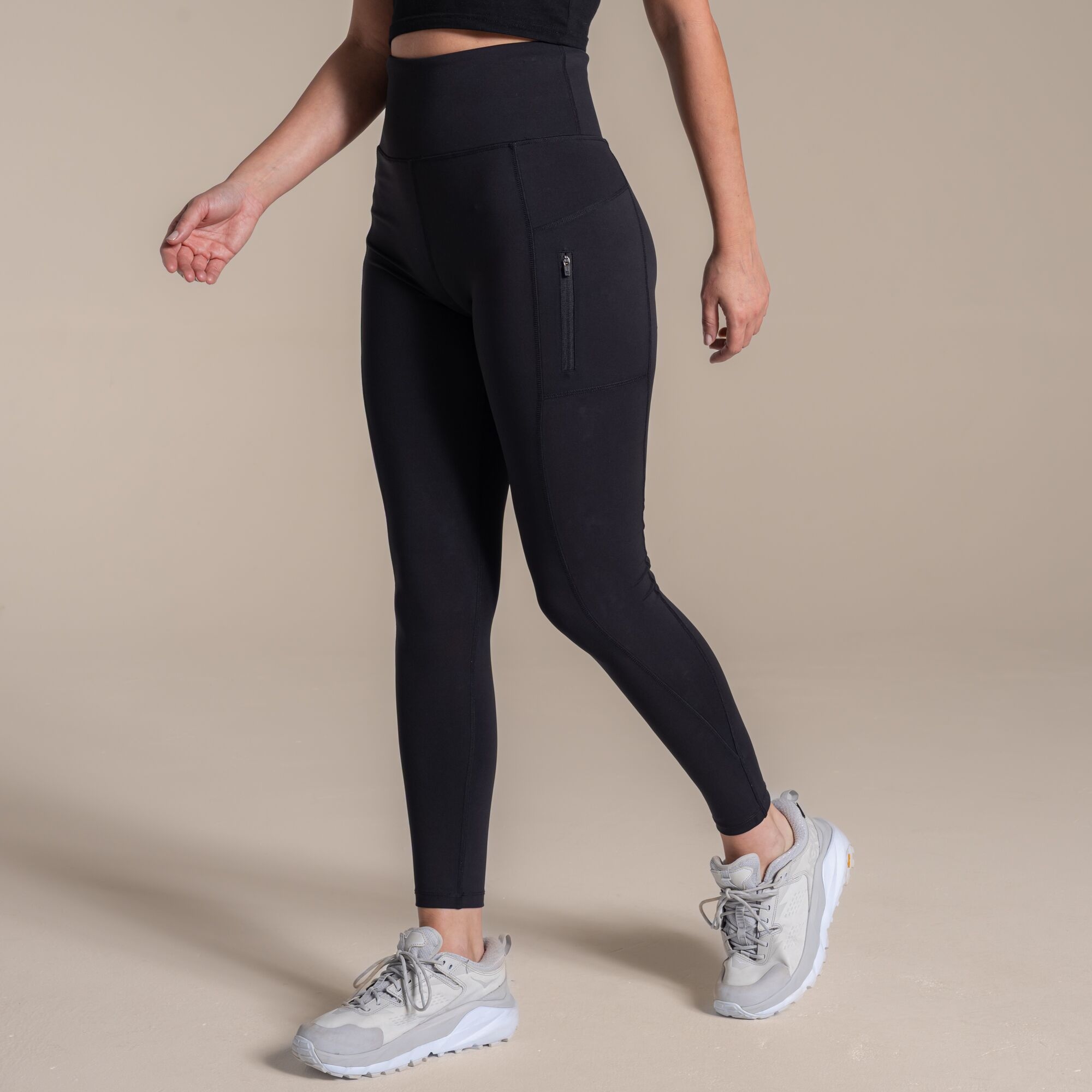 Craghoppers Kiwi Pro Leggings Size: 14R Women's Black