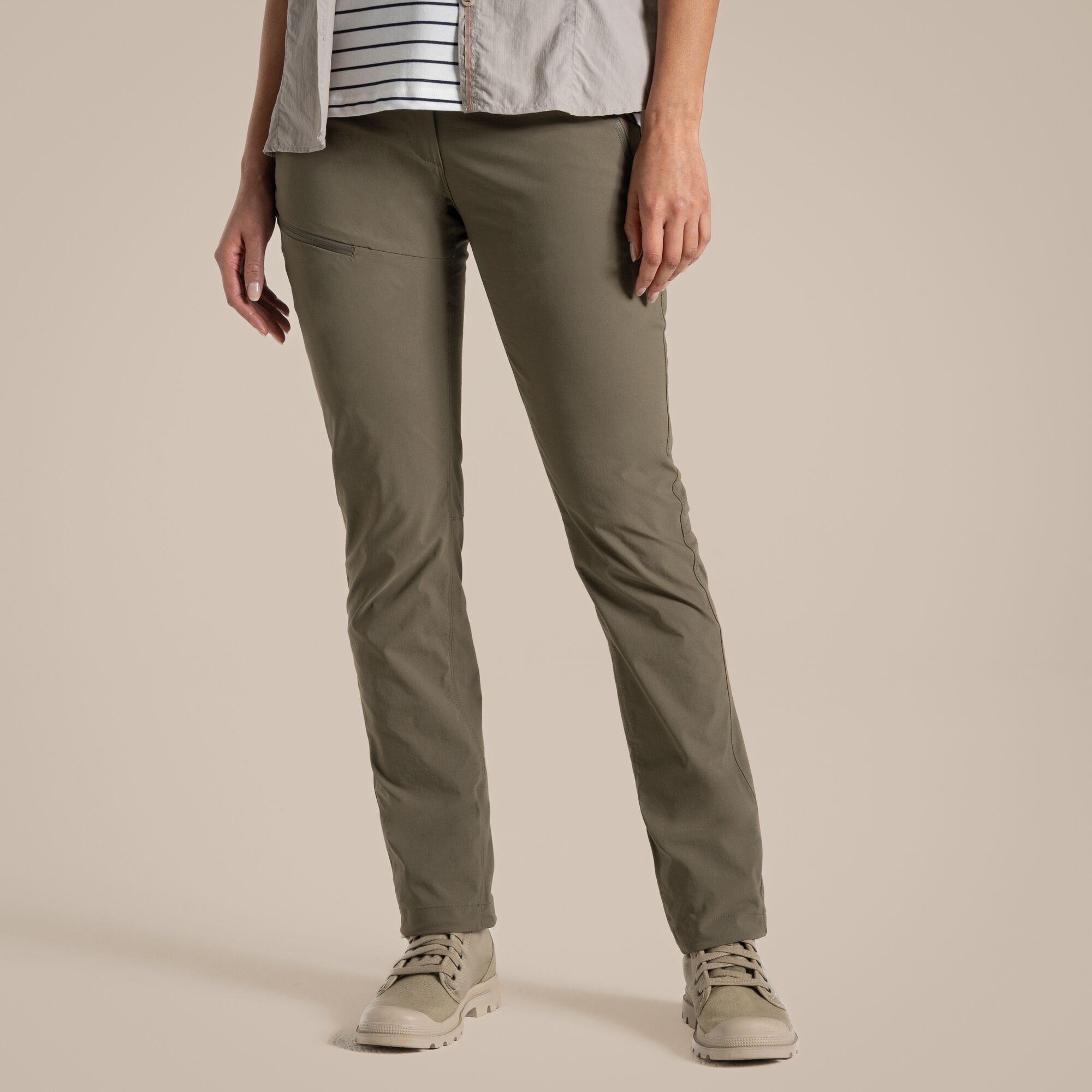 Craghoppers Women's Nosilife Pro Trousers Iii - Green 12R