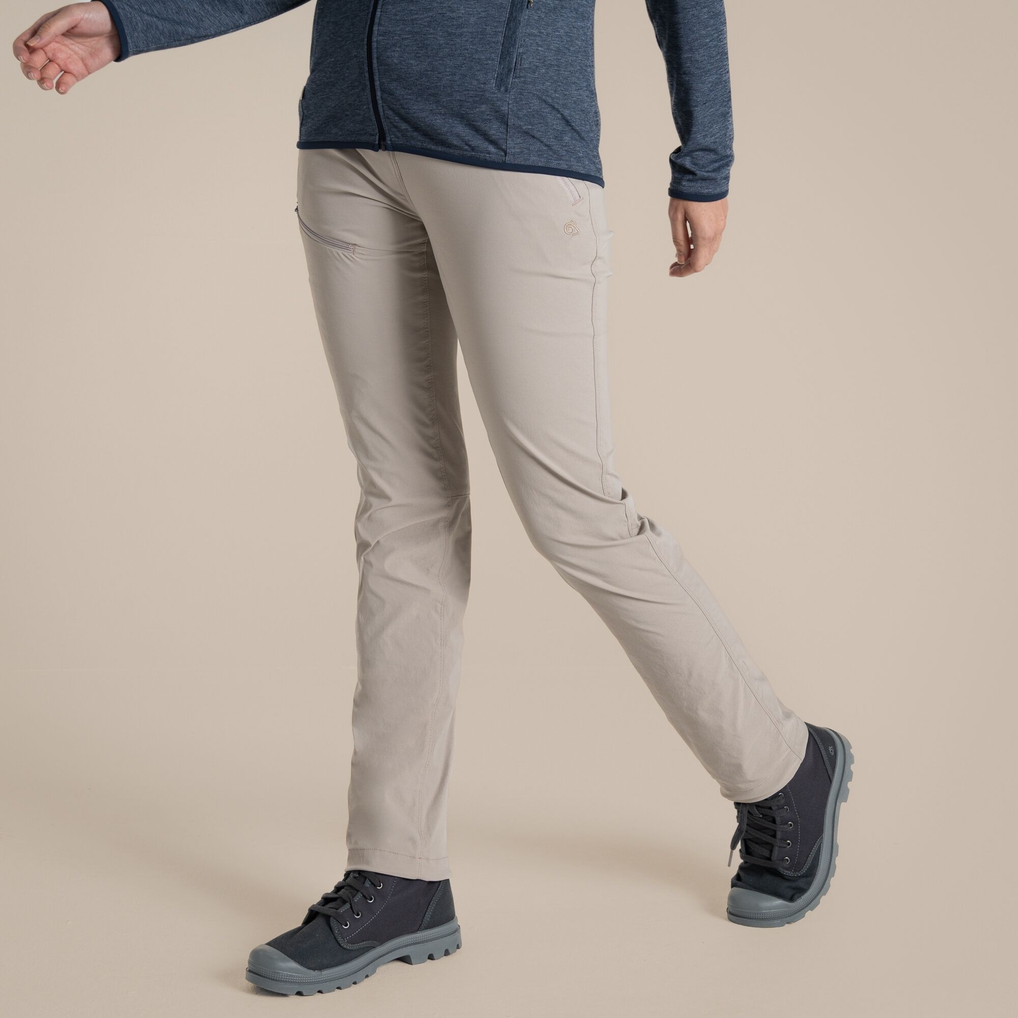 Craghoppers Women's Nosilife Pro Trousers Iii - Beige 12R